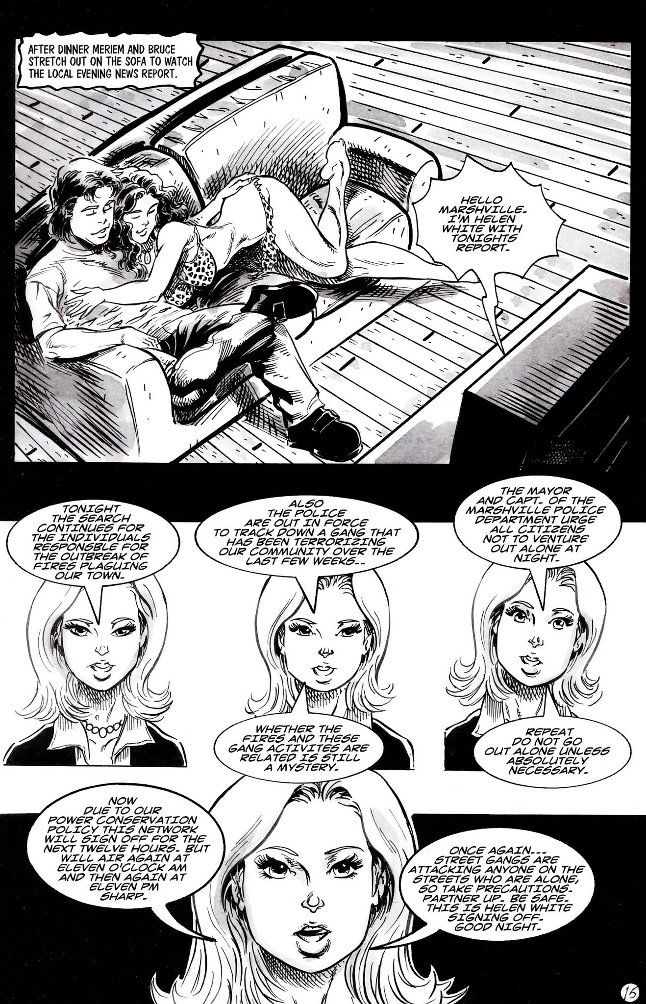 Read online Cavewoman: Gangster comic -  Issue #1 - 17