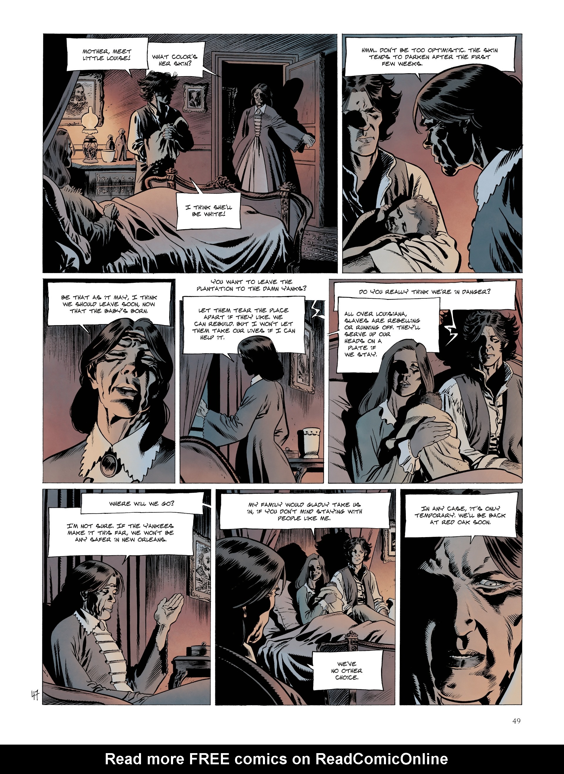 Read online Louisiana: The Color of Blood comic -  Issue #2 - 51