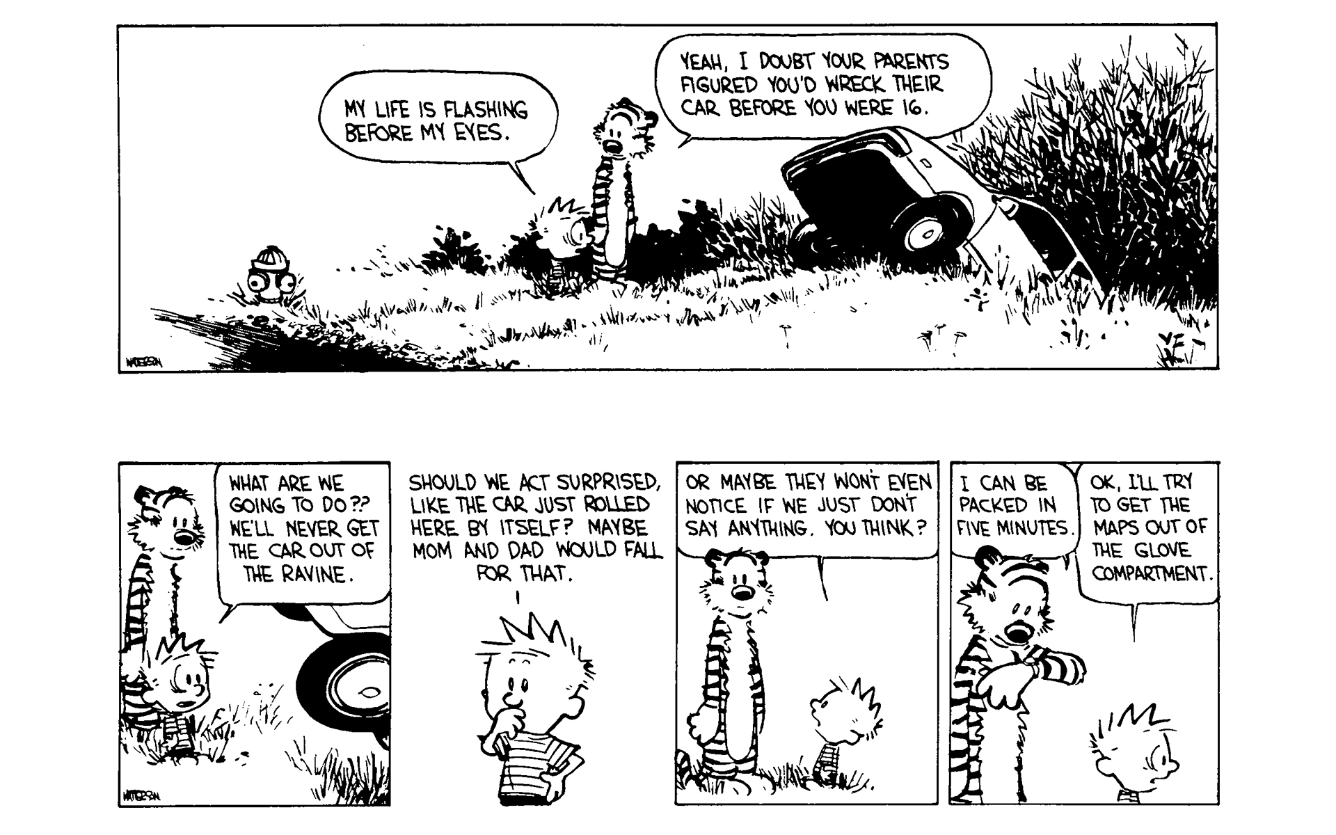 Read online Calvin and Hobbes comic -  Issue #5 - 104