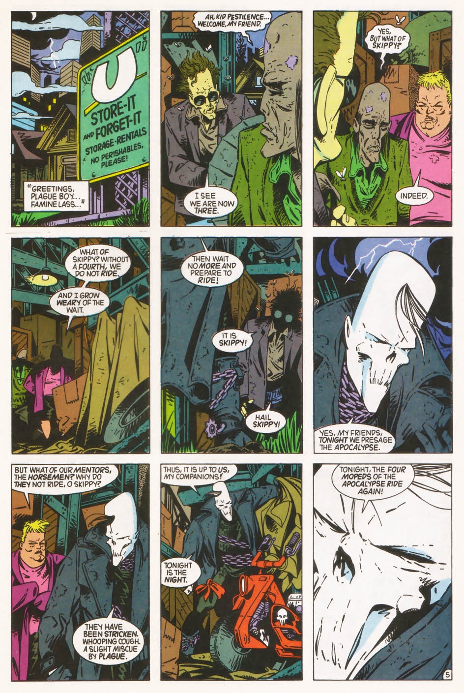 Read online Heckler comic -  Issue #5 - 6