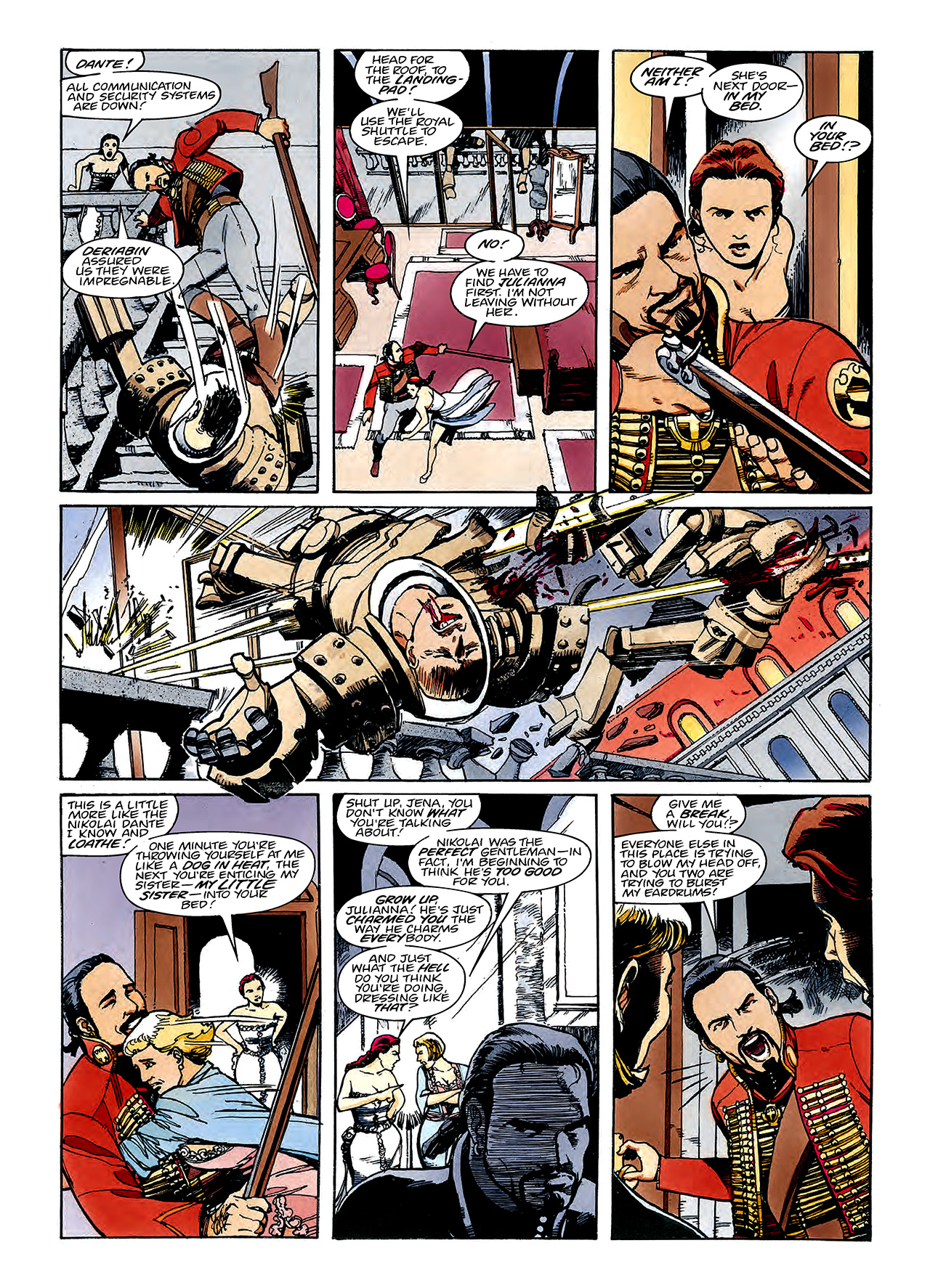 Read online Nikolai Dante comic -  Issue # TPB 3 - 76