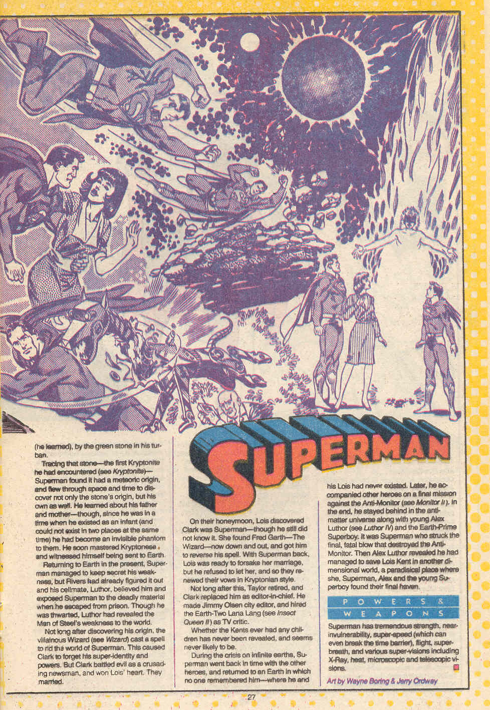 Read online Who's Who: The Definitive Directory of the DC Universe comic -  Issue #22 - 33