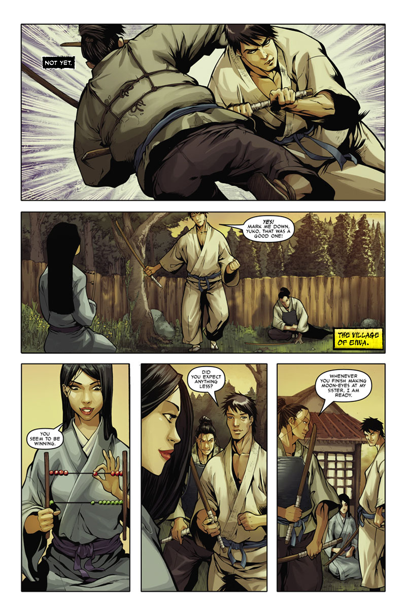Read online Samurai's Blood comic -  Issue #1 - 13