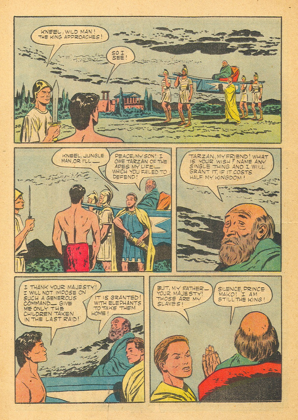 Read online Tarzan (1948) comic -  Issue #19 - 22