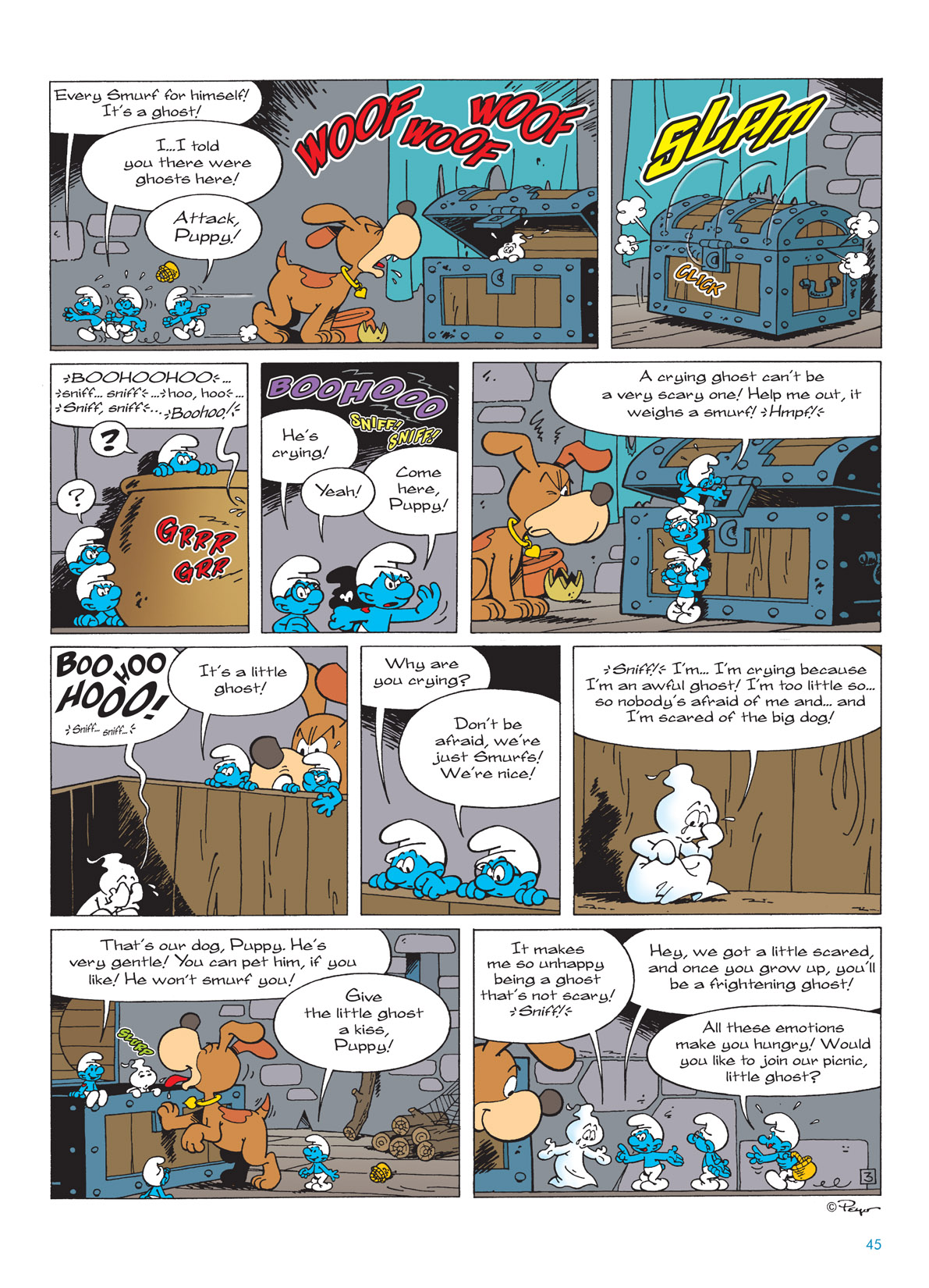Read online The Smurfs comic -  Issue #9 - 45