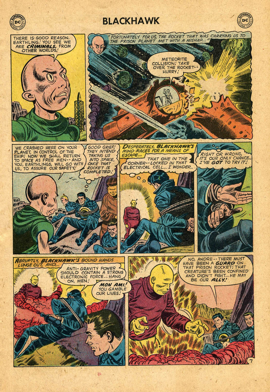 Read online Blackhawk (1957) comic -  Issue #130 - 9