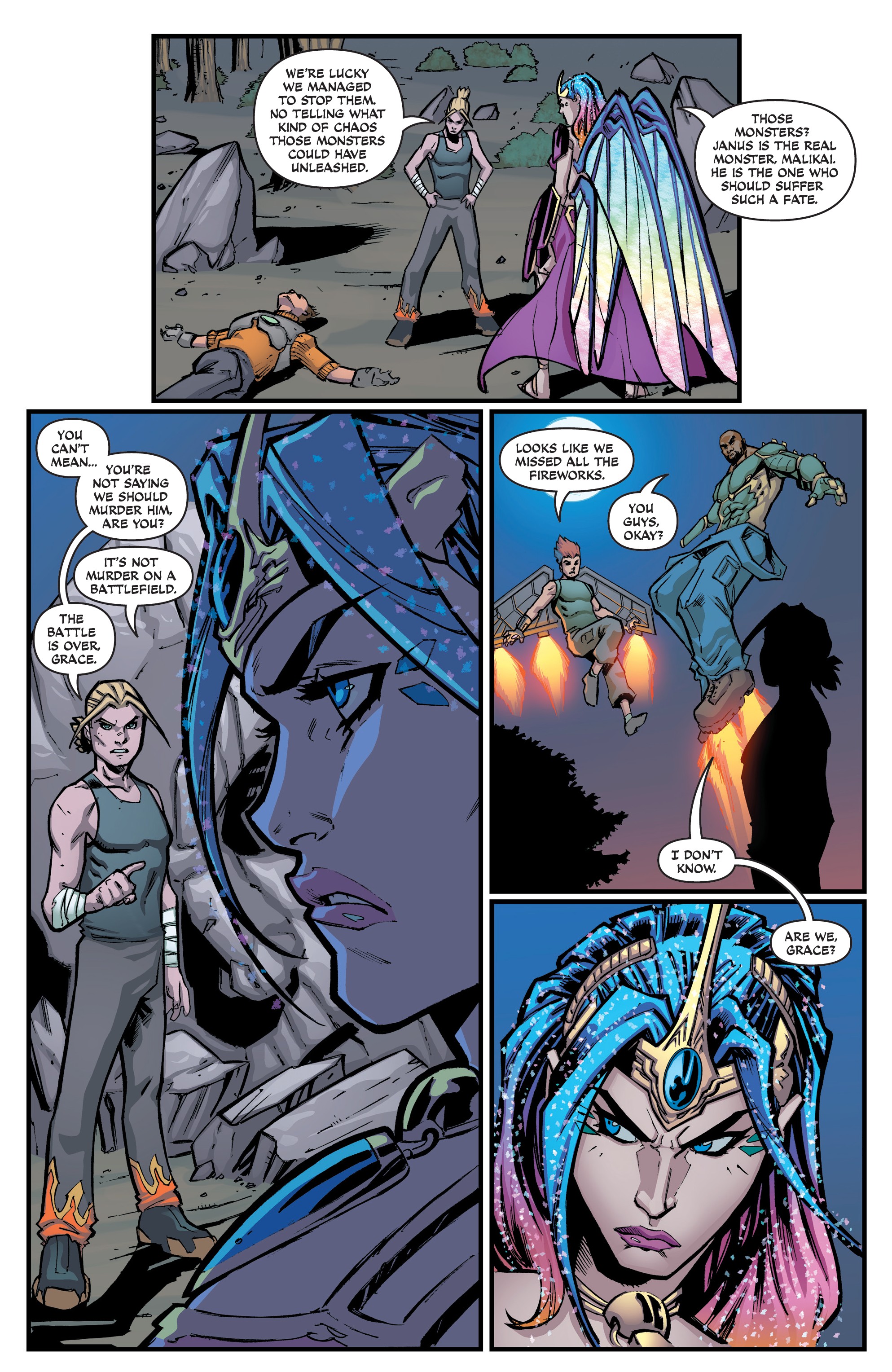 Read online Soulfire Vol. 7 comic -  Issue #8 - 15