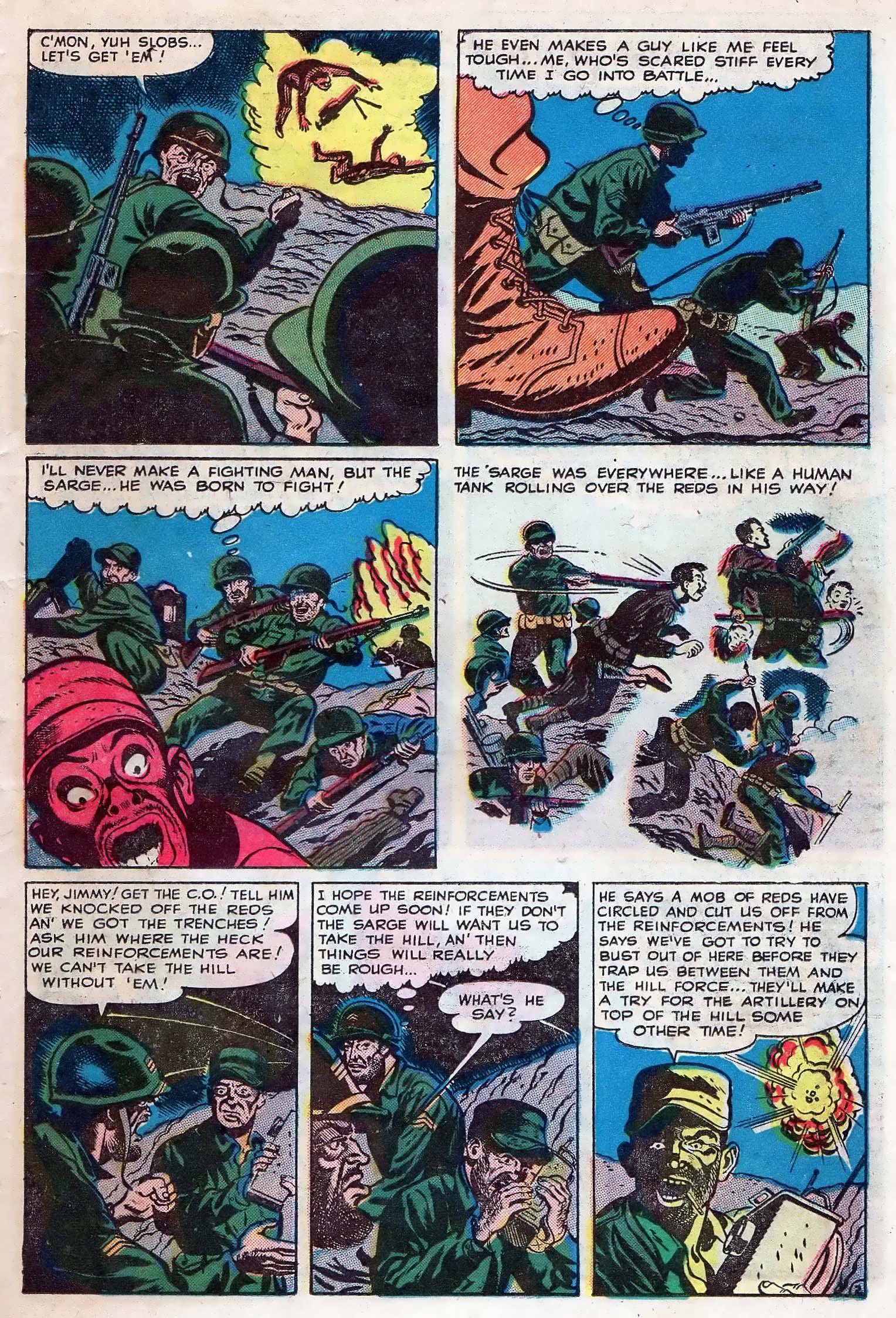 Read online Combat (1952) comic -  Issue #9 - 23