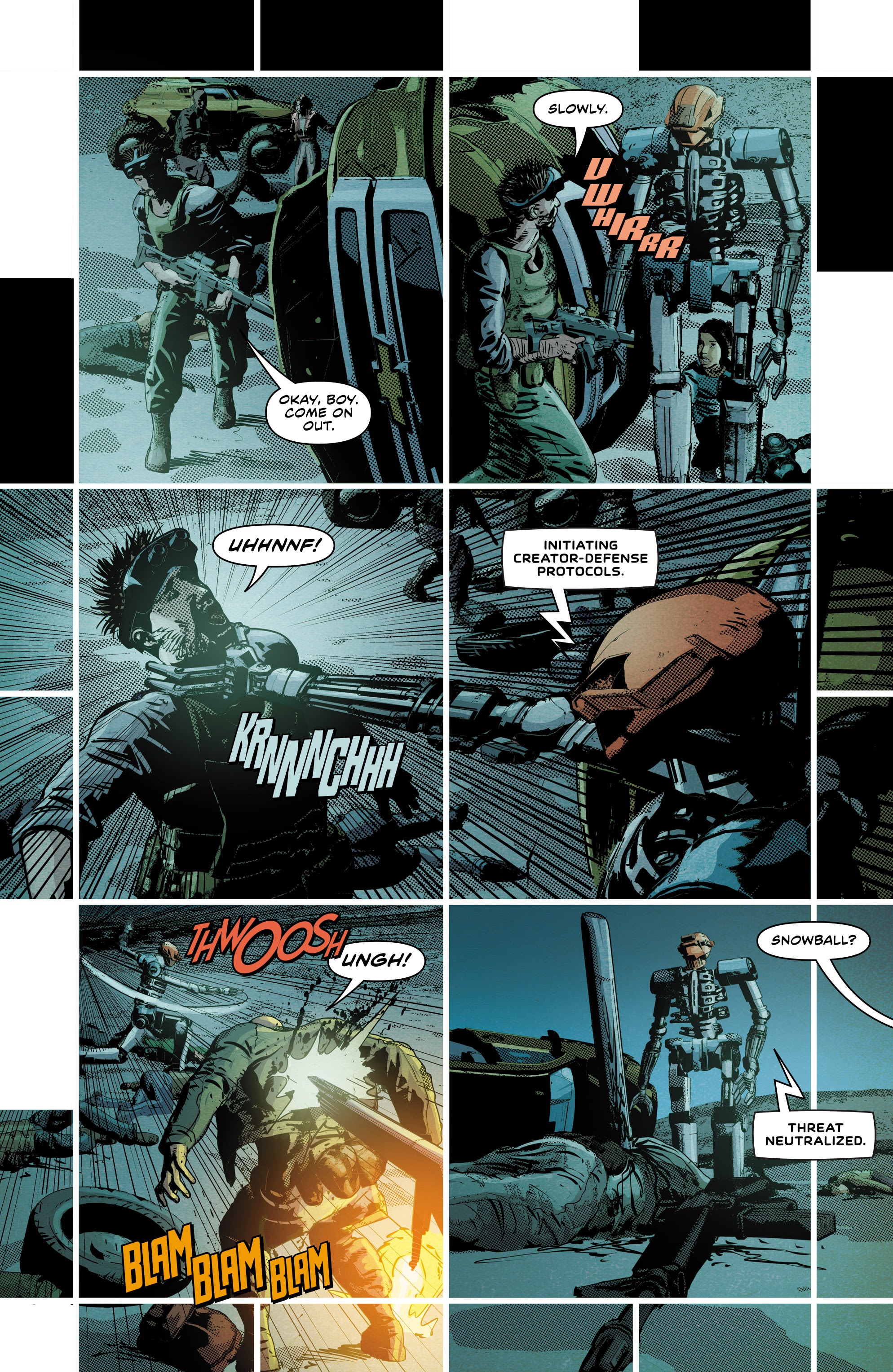 Read online Not All Robots comic -  Issue #5 - 19