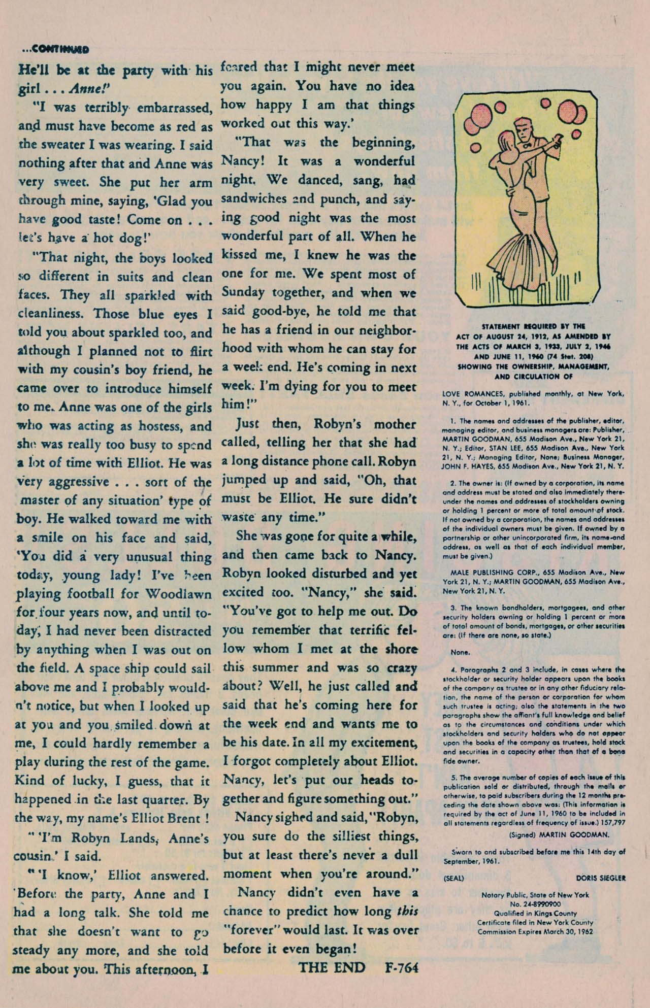 Read online Love Romances comic -  Issue #99 - 26