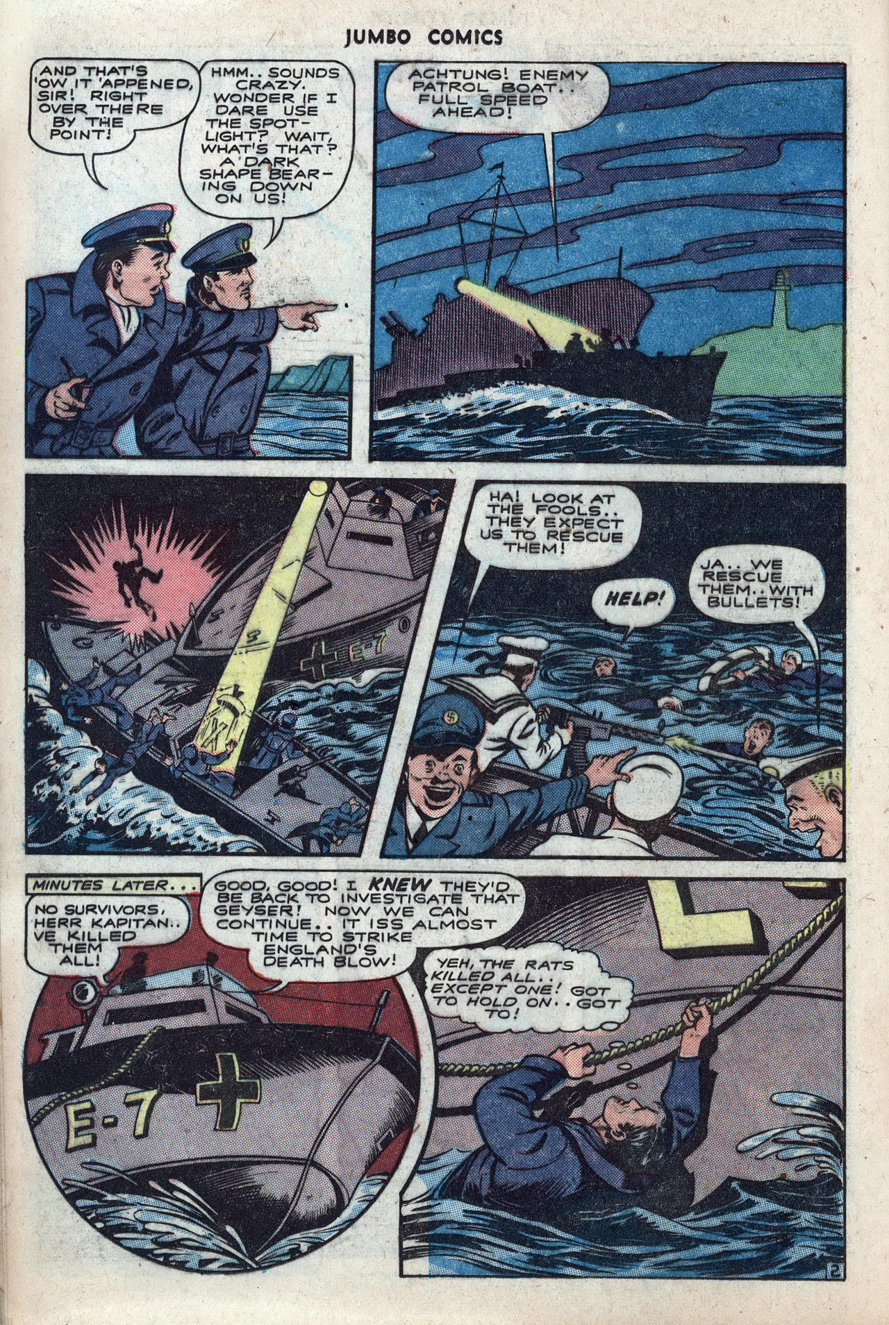 Read online Jumbo Comics comic -  Issue #66 - 16