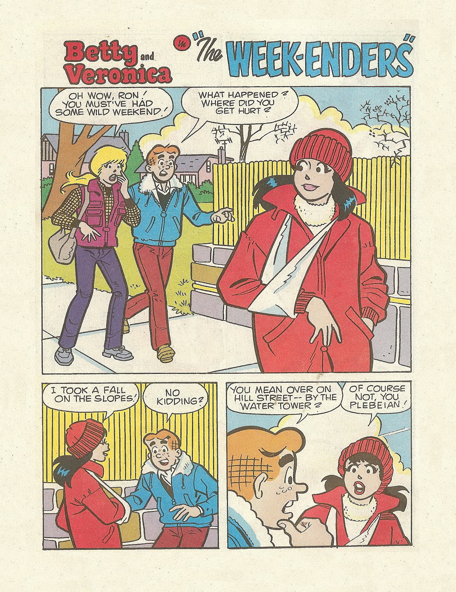 Read online Betty and Veronica Digest Magazine comic -  Issue #60 - 93