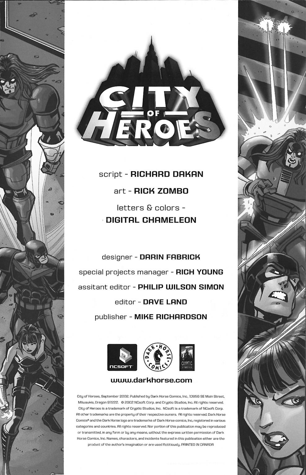 Read online City of Heroes (2004) comic -  Issue #0 - 2