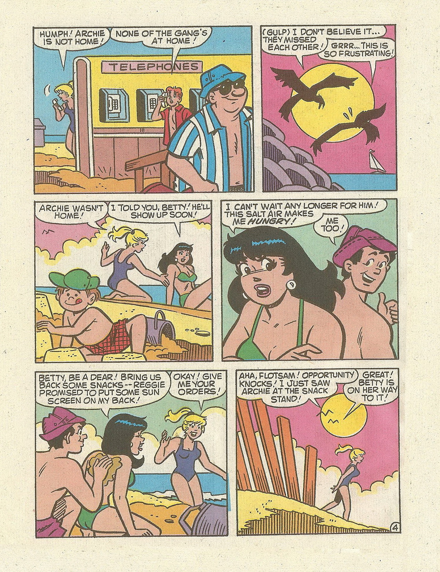 Read online Betty and Veronica Digest Magazine comic -  Issue #70 - 6