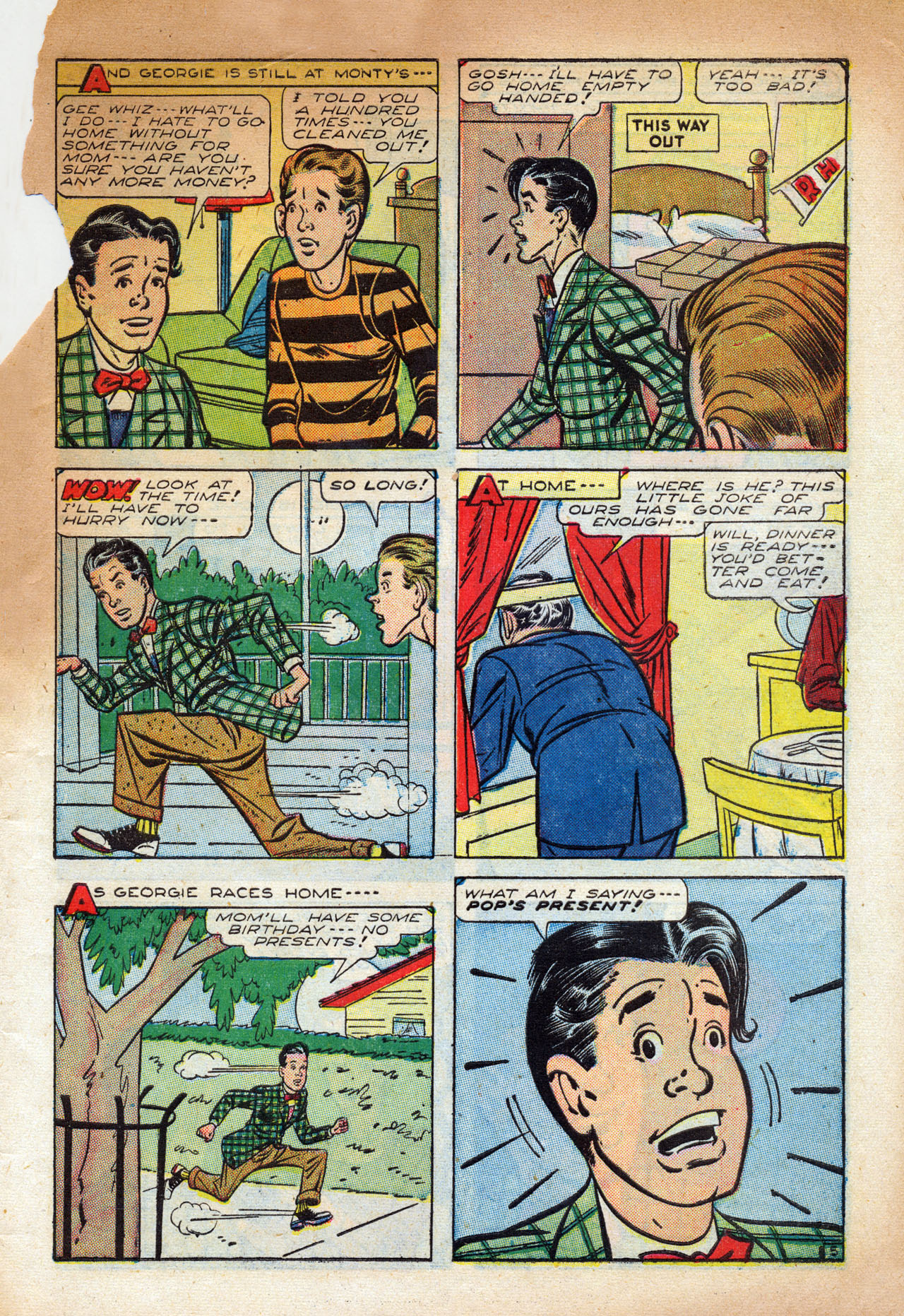 Read online Georgie Comics (1945) comic -  Issue #3 - 7