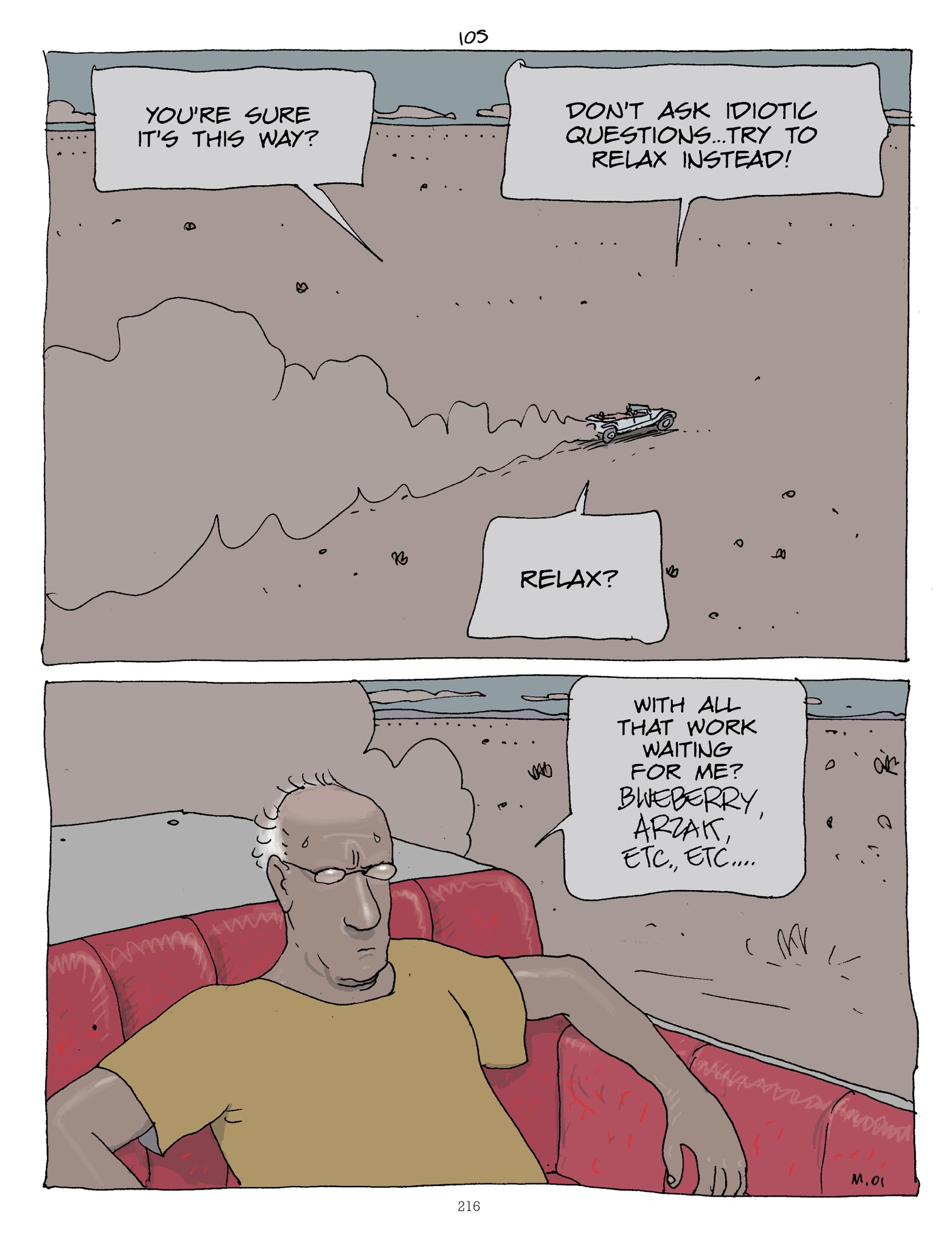 Read online Moebius Library comic -  Issue # TPB 2 - 215