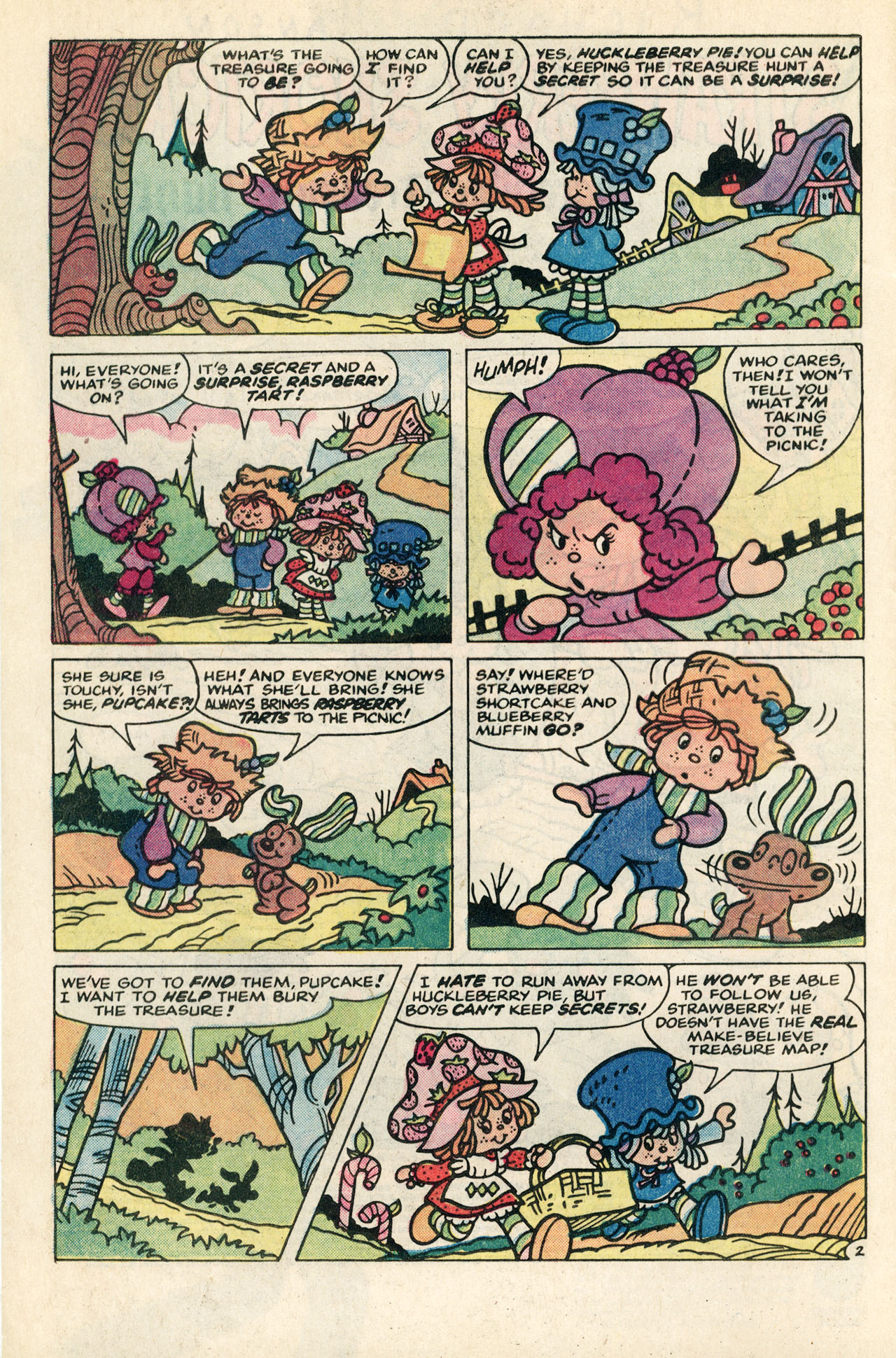 Read online Strawberry Shortcake (1985) comic -  Issue #3 - 4