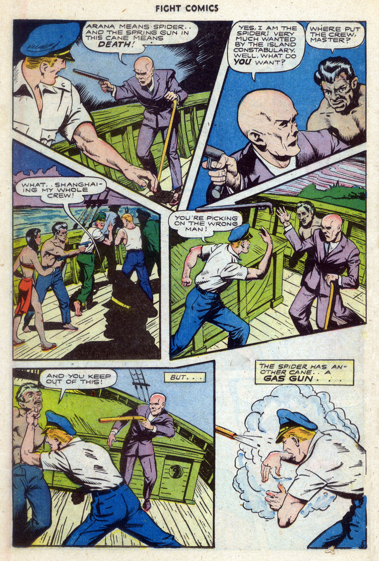 Read online Fight Comics comic -  Issue #39 - 36