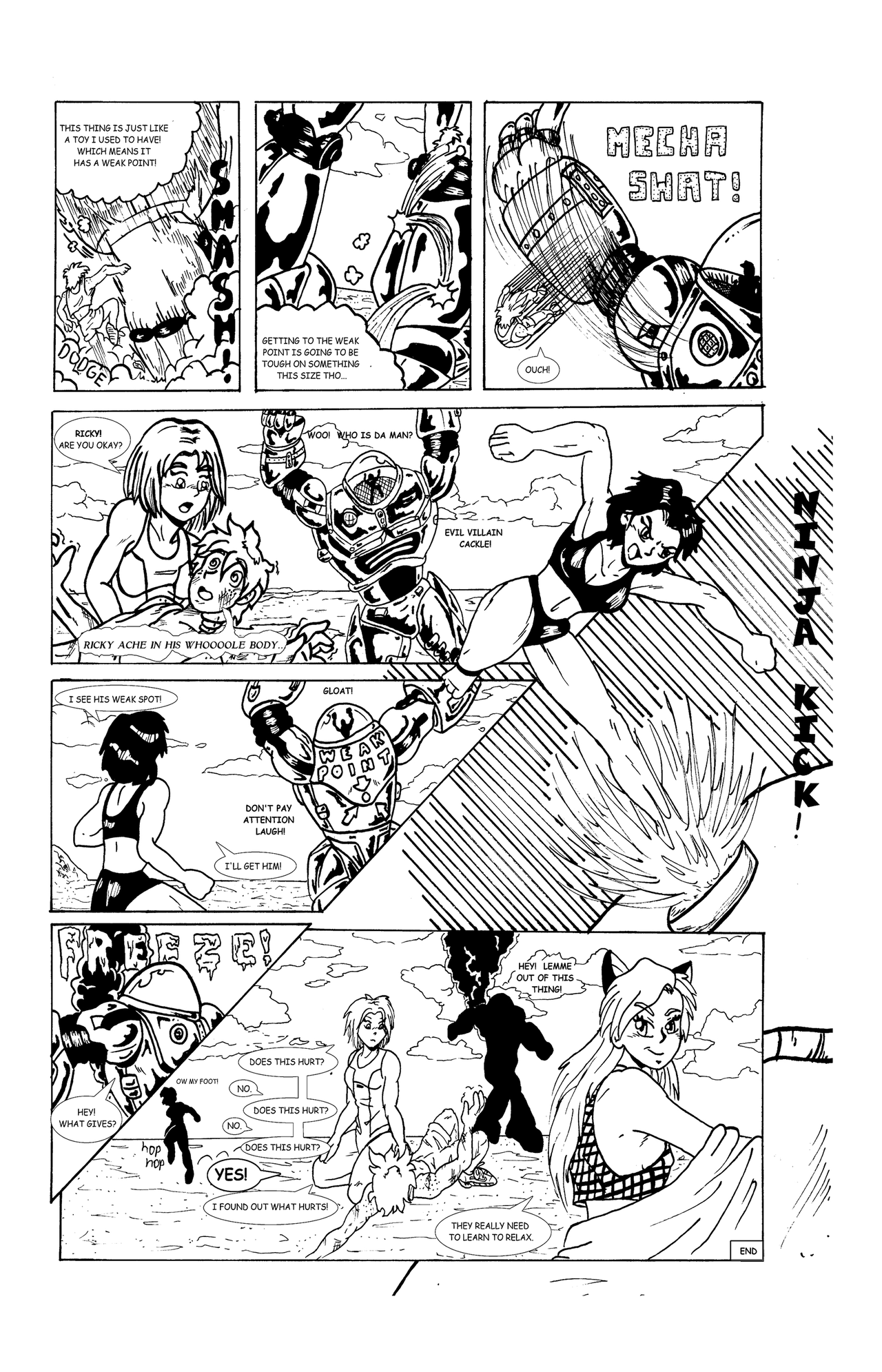 Read online Ninja High School Swimsuit comic -  Issue #2000 - 37