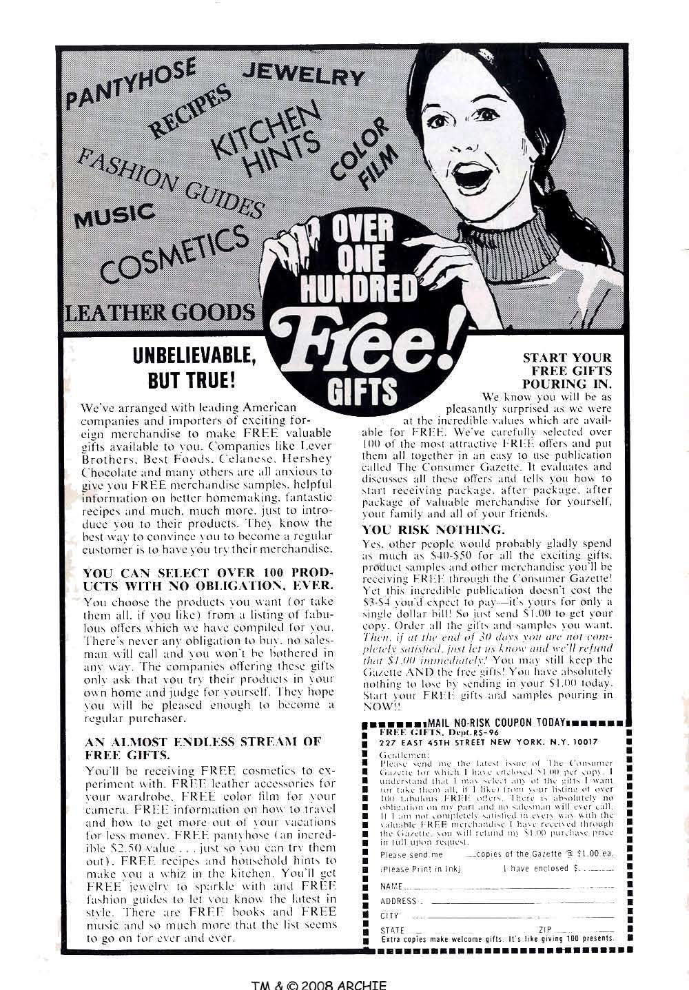 Read online Jughead (1965) comic -  Issue #217 - 2