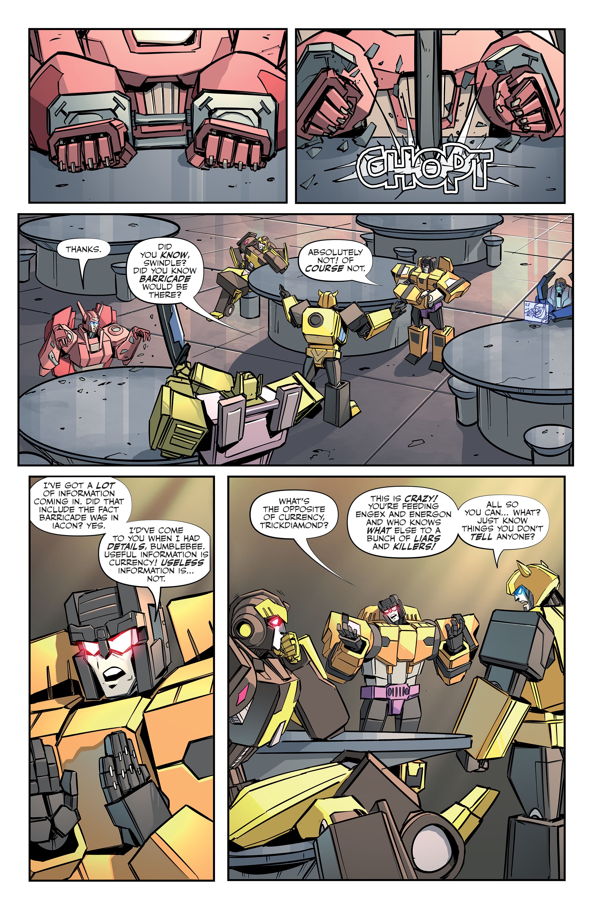 Read online Transformers (2019) comic -  Issue #33 - 22