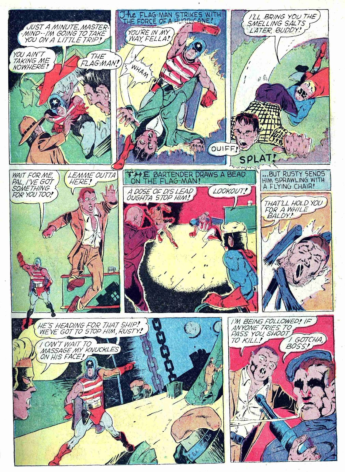 Captain Aero Comics issue 4 - Page 21