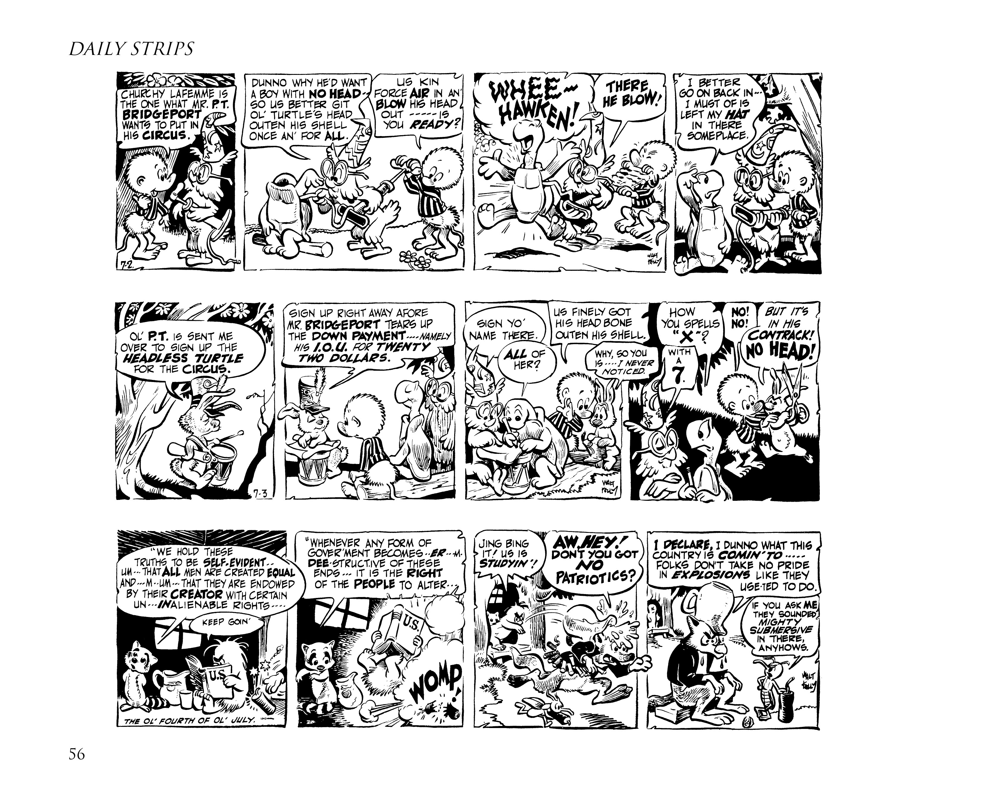 Read online Pogo by Walt Kelly: The Complete Syndicated Comic Strips comic -  Issue # TPB 2 (Part 1) - 74
