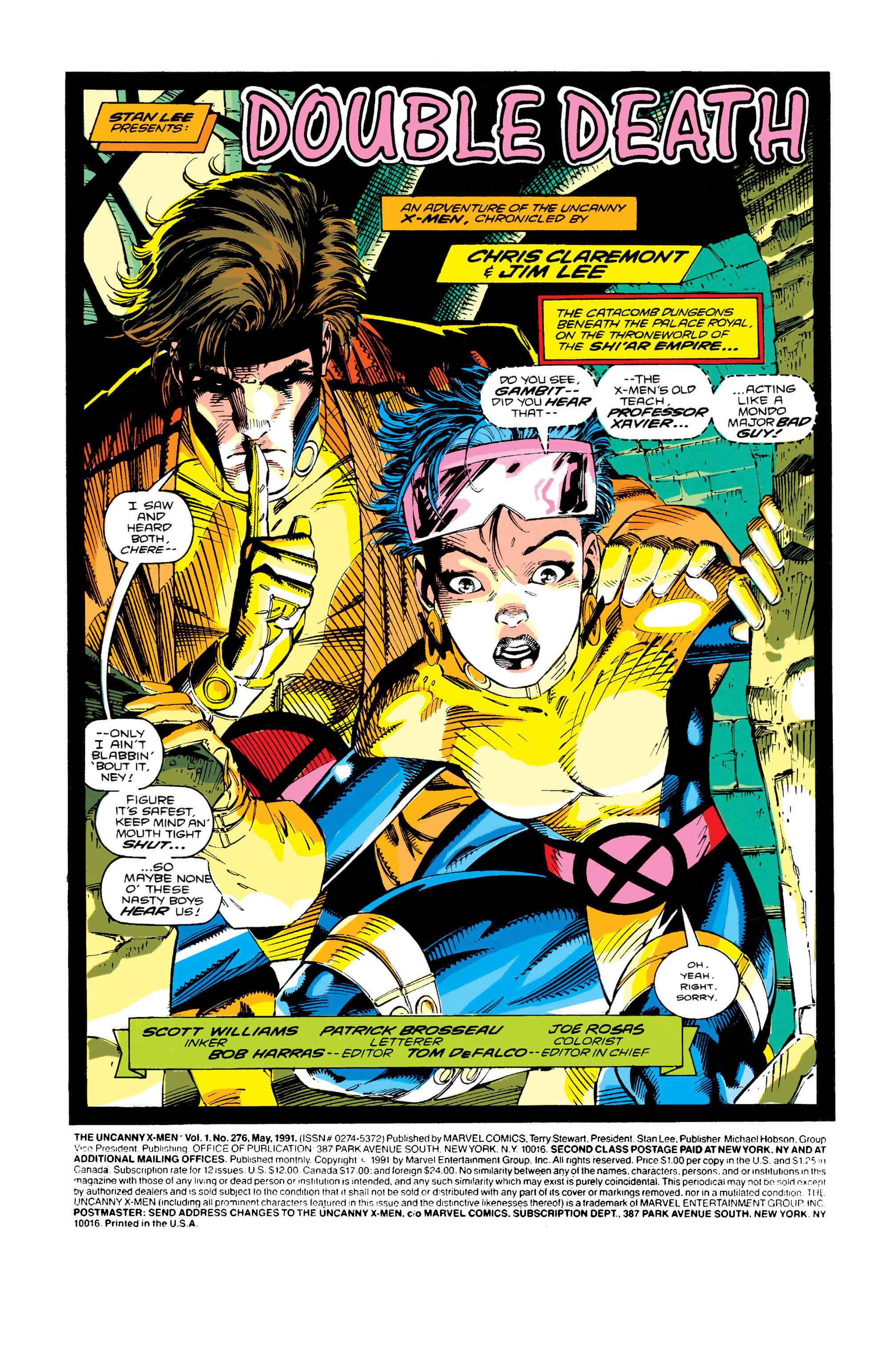 Read online Uncanny X-Men (1963) comic -  Issue #276 - 2
