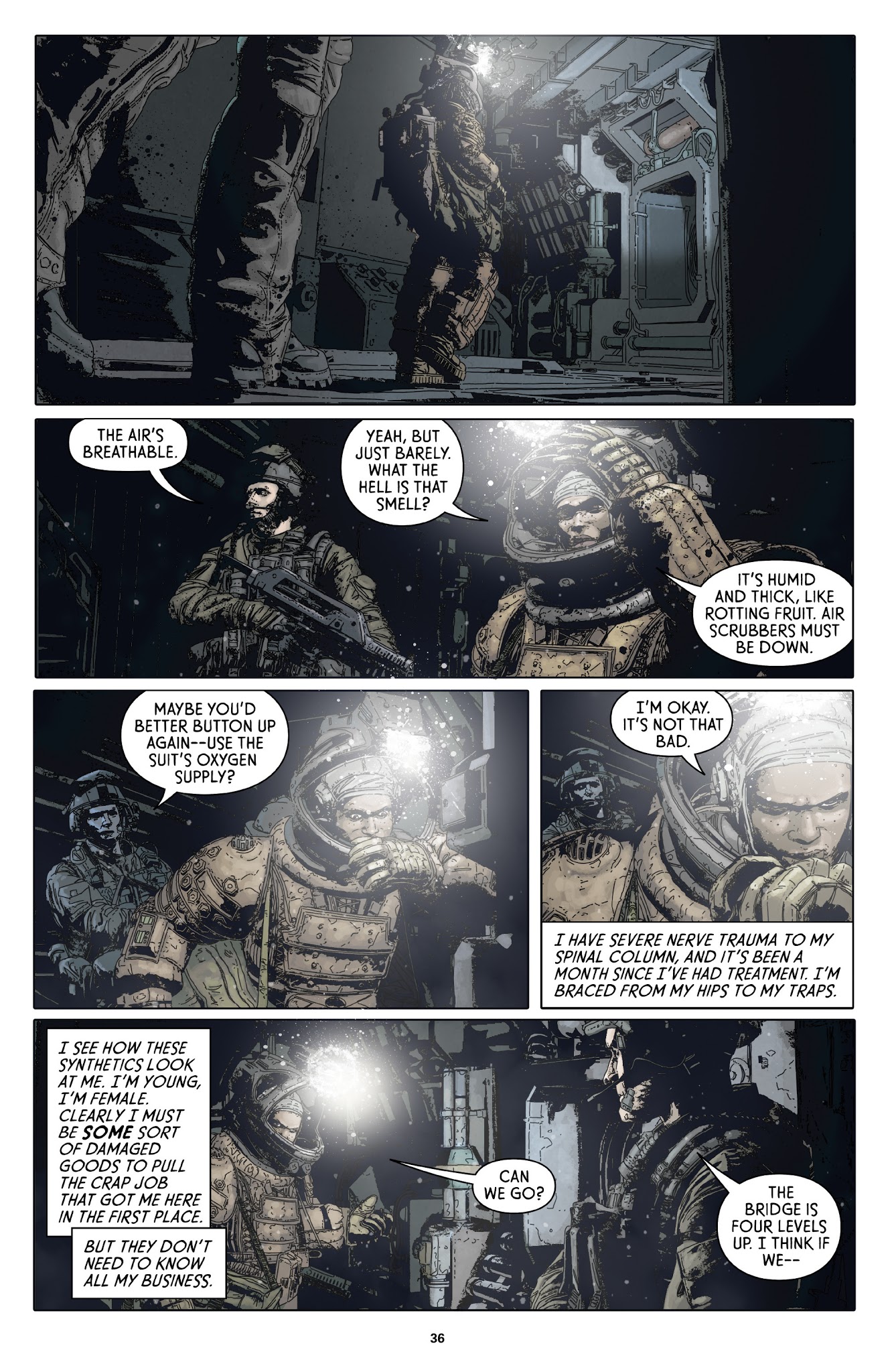 Read online Aliens: Defiance comic -  Issue # _TPB 1 - 35