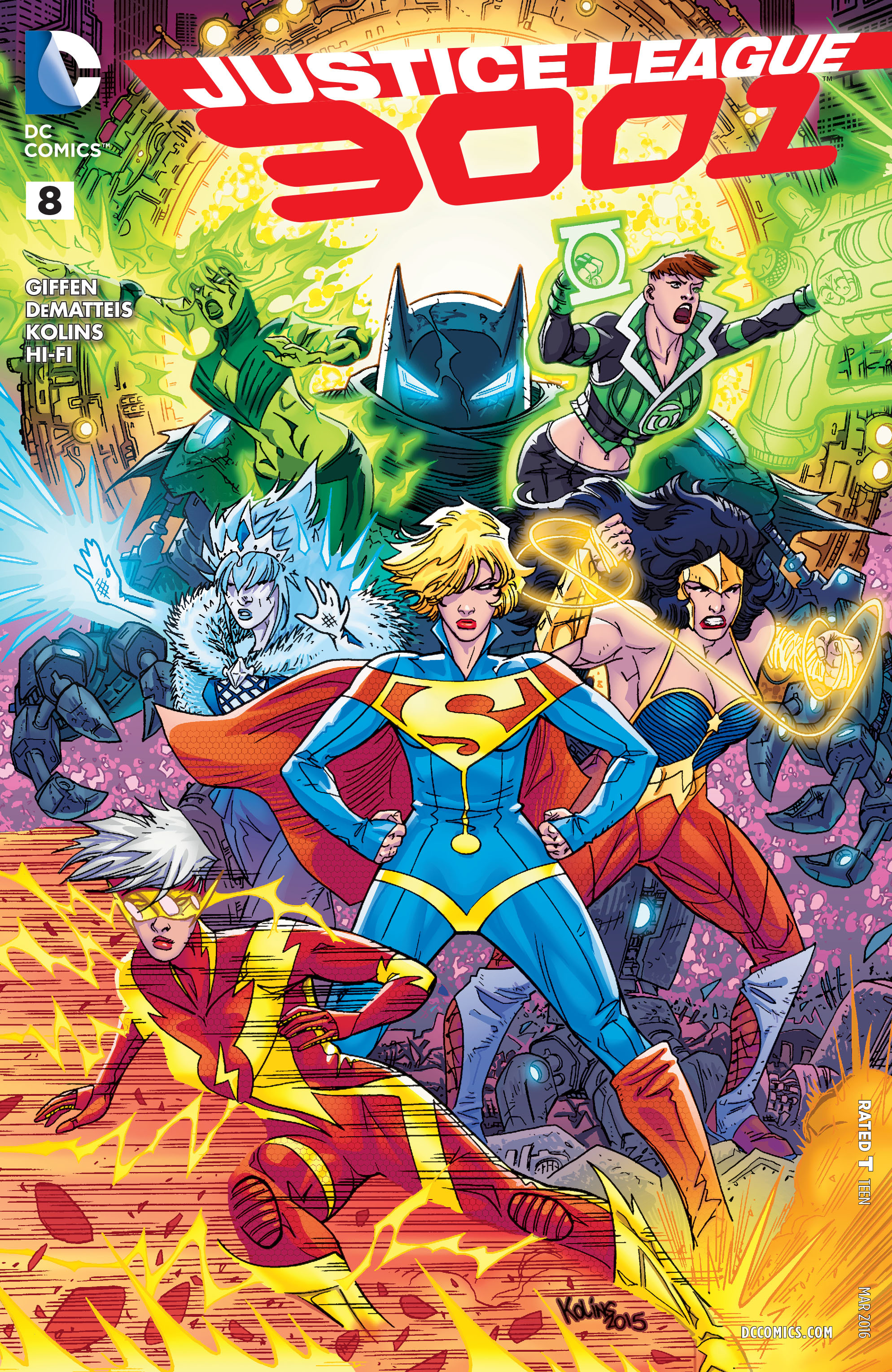 Read online Justice League 3001 comic -  Issue #8 - 1