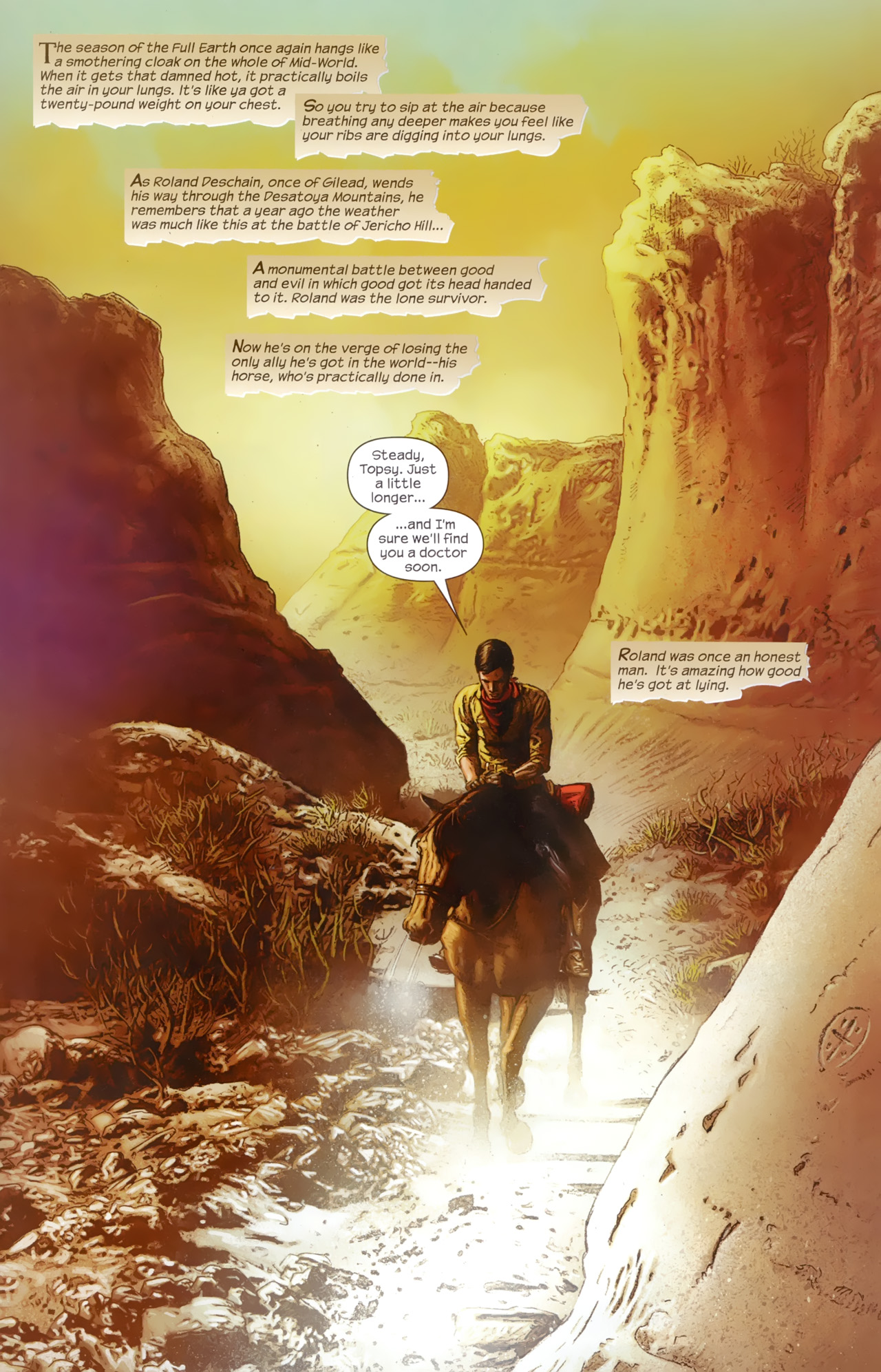 Read online Dark Tower: The Gunslinger - The Little Sisters of Eluria comic -  Issue #1 - 4