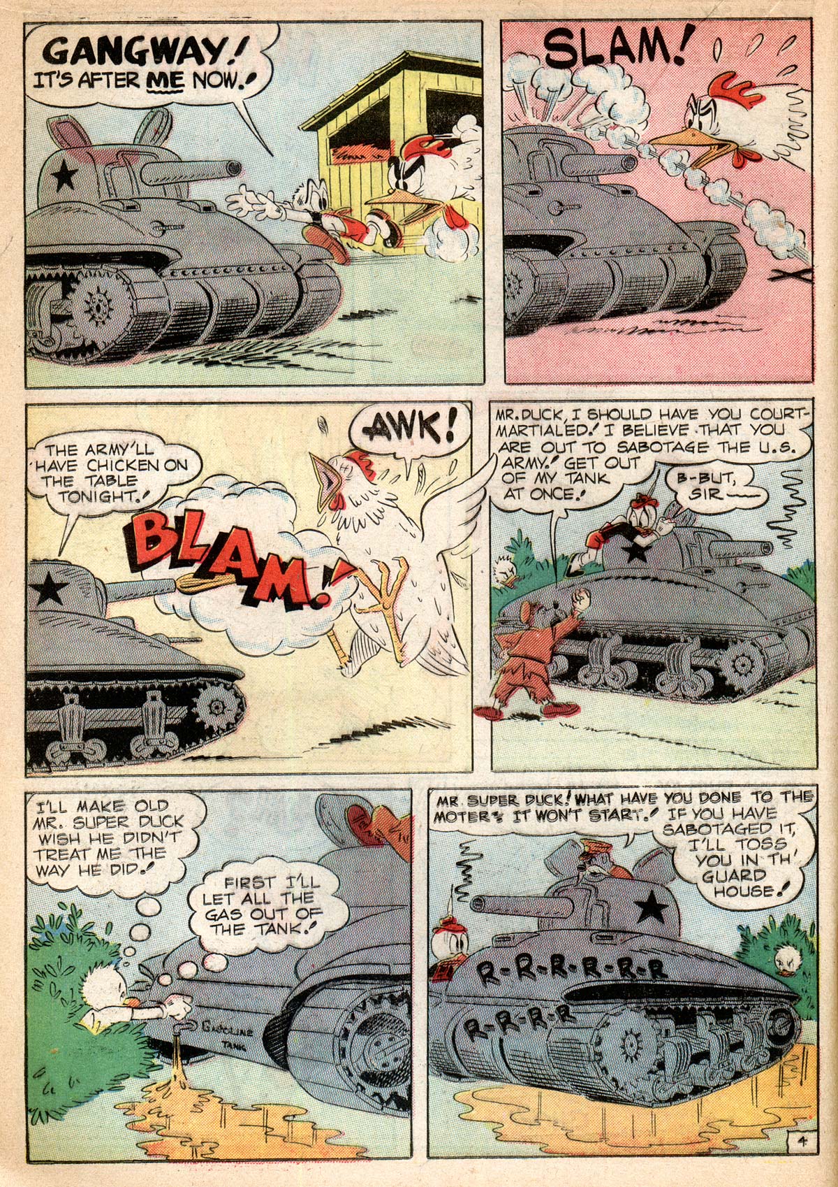 Read online Super Duck Comics comic -  Issue #35 - 30