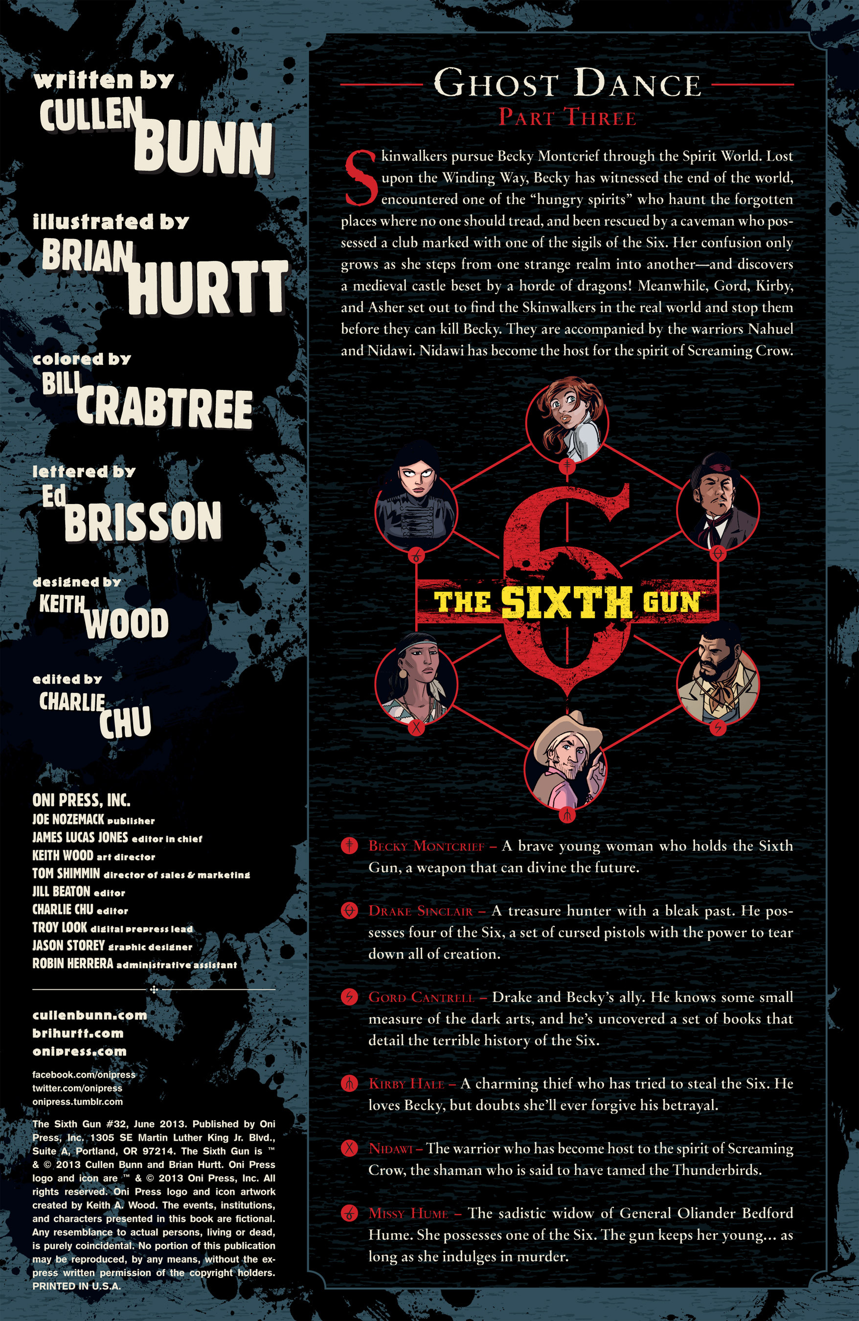 Read online The Sixth Gun comic -  Issue #32 - 2