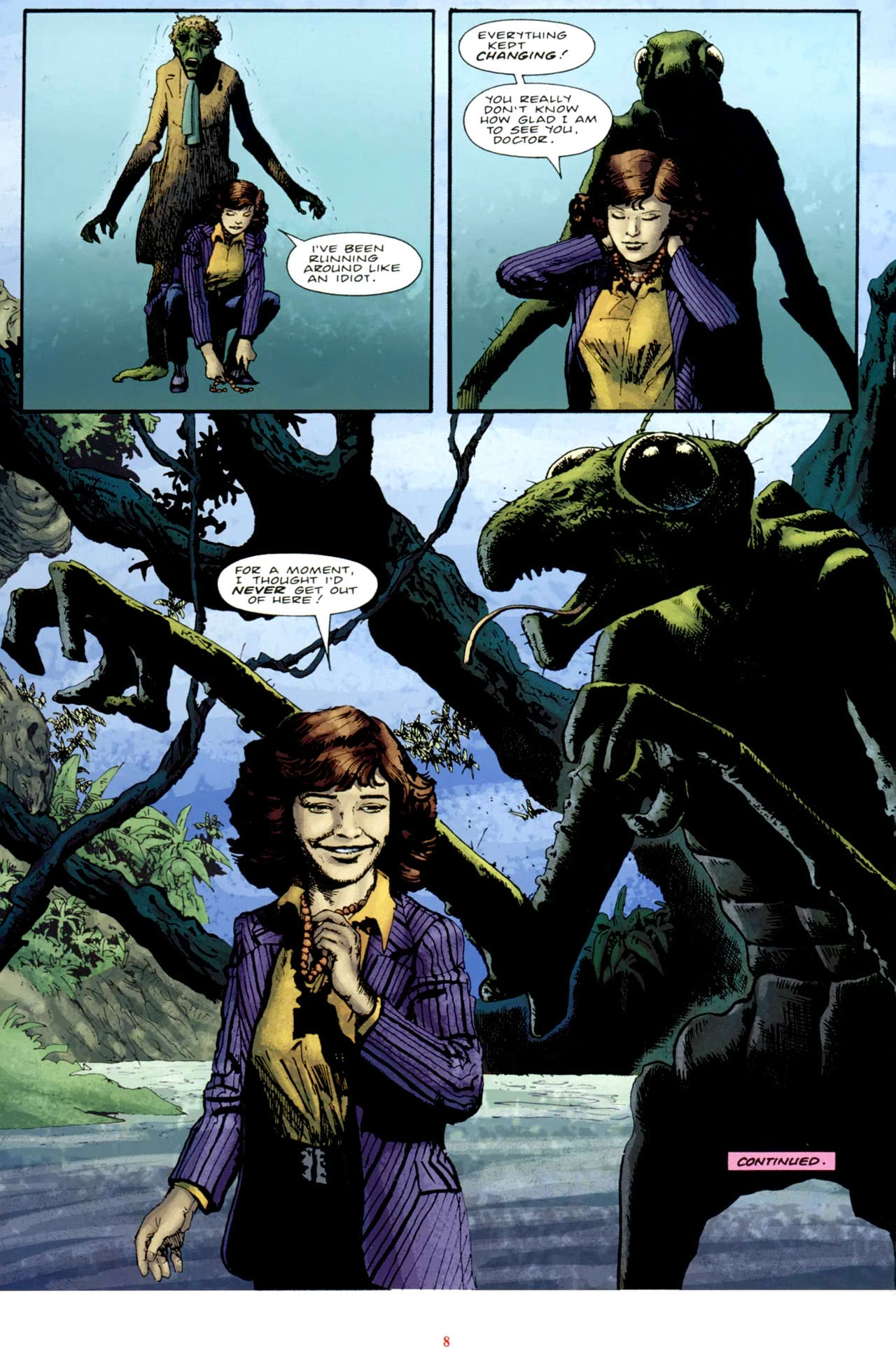 Read online Grant Morrison's Doctor Who comic -  Issue #1 - 10