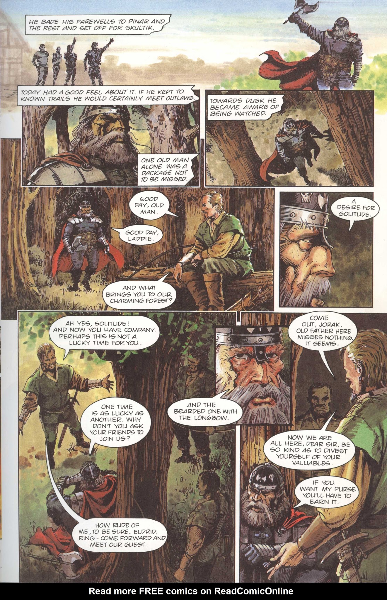Read online David Gemmell's Legend: A Graphic Novel comic -  Issue # TPB - 24