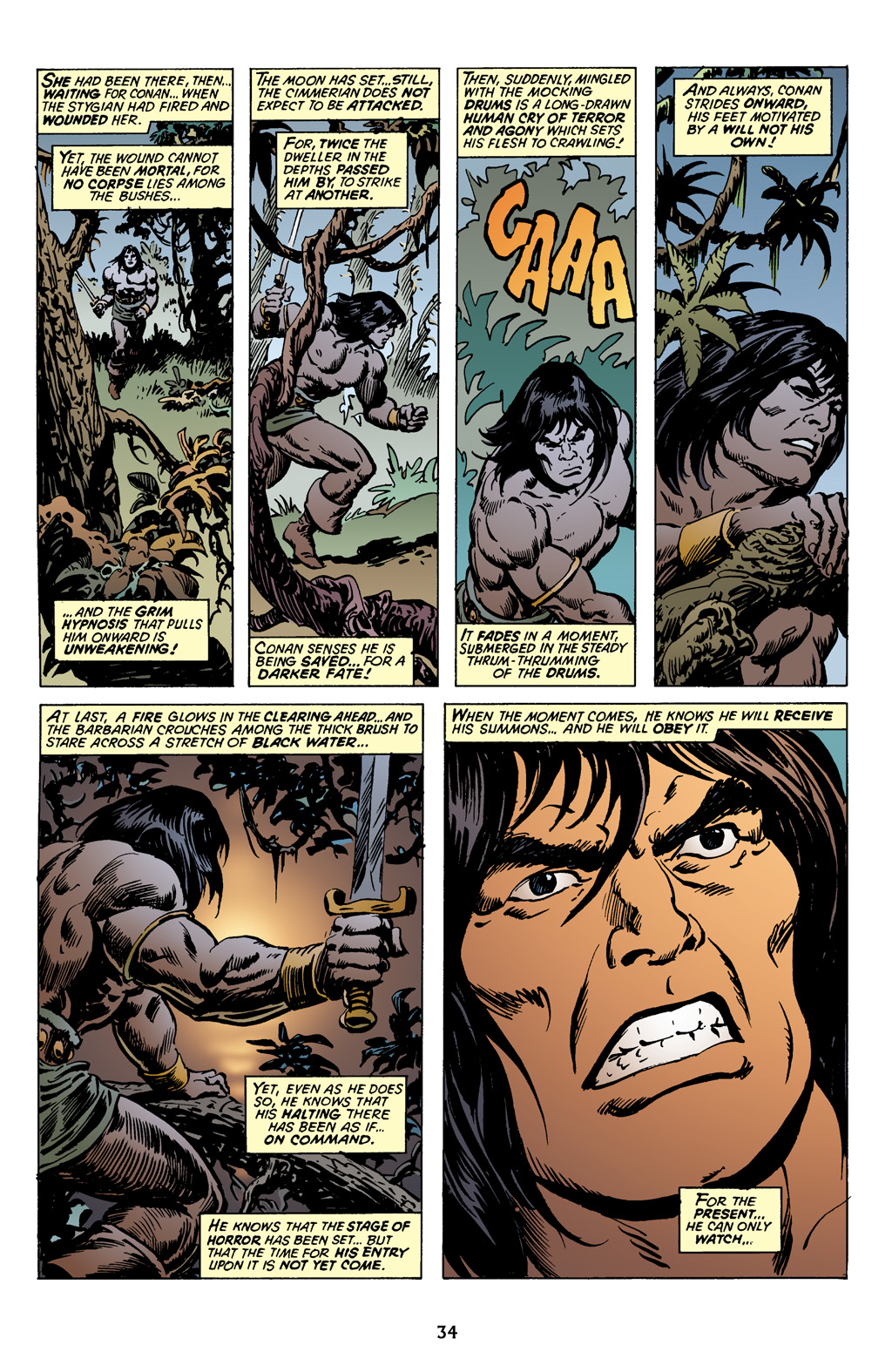 Read online The Chronicles of Conan comic -  Issue # TPB 11 (Part 1) - 35