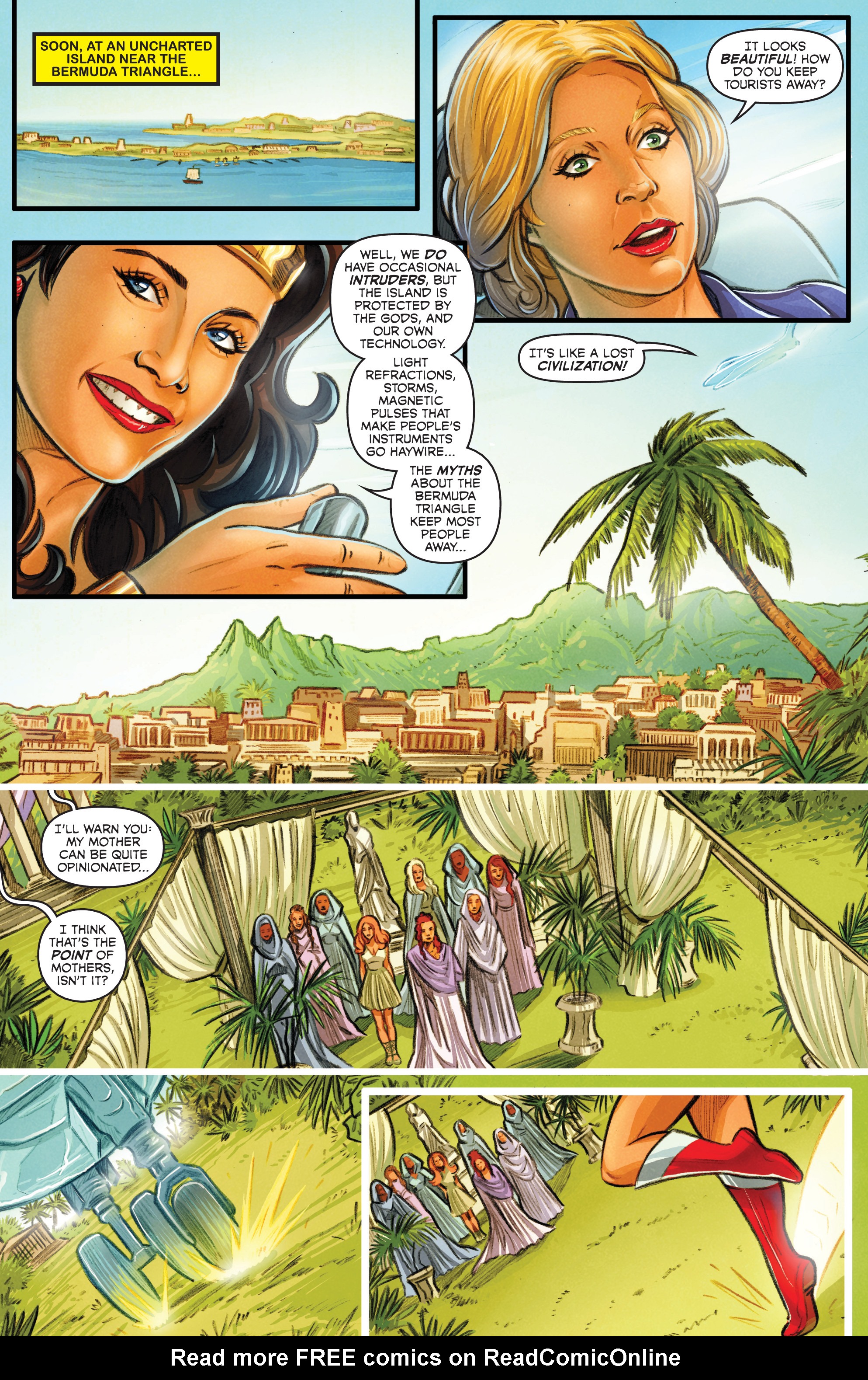 Read online Wonder Woman '77 Meets The Bionic Woman comic -  Issue #4 - 5