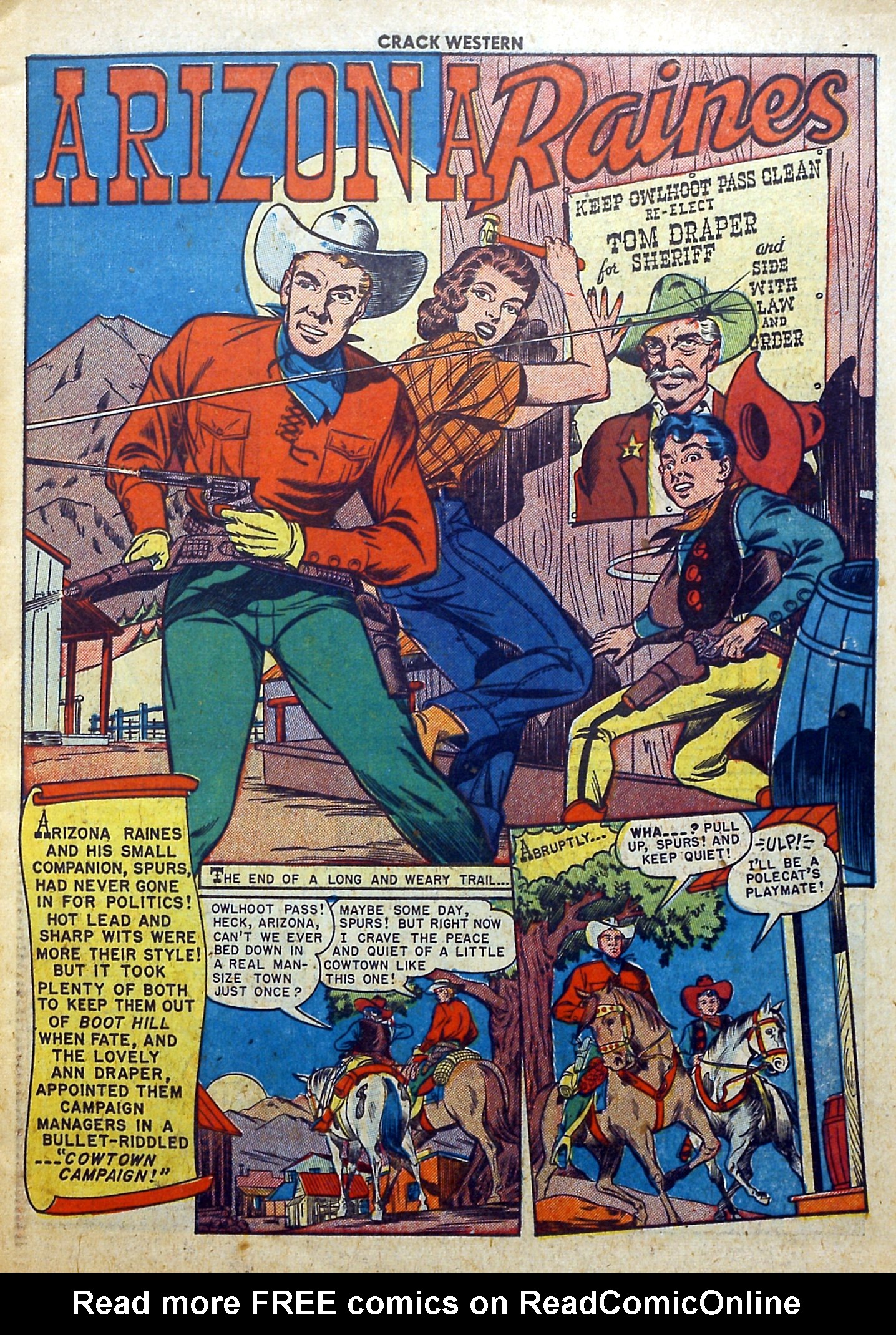 Read online Crack Western comic -  Issue #69 - 3