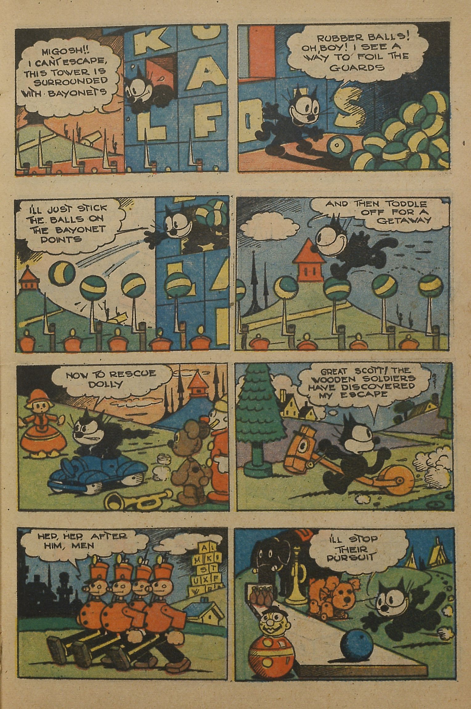 Read online Felix the Cat (1951) comic -  Issue #37 - 14