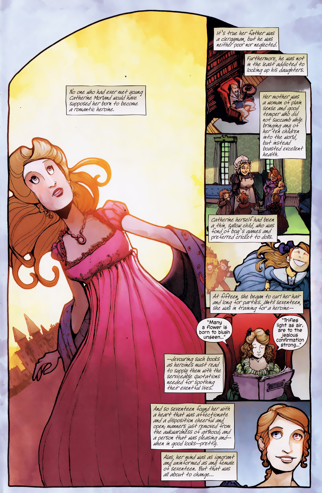 Read online Northanger Abbey comic -  Issue #1 - 2