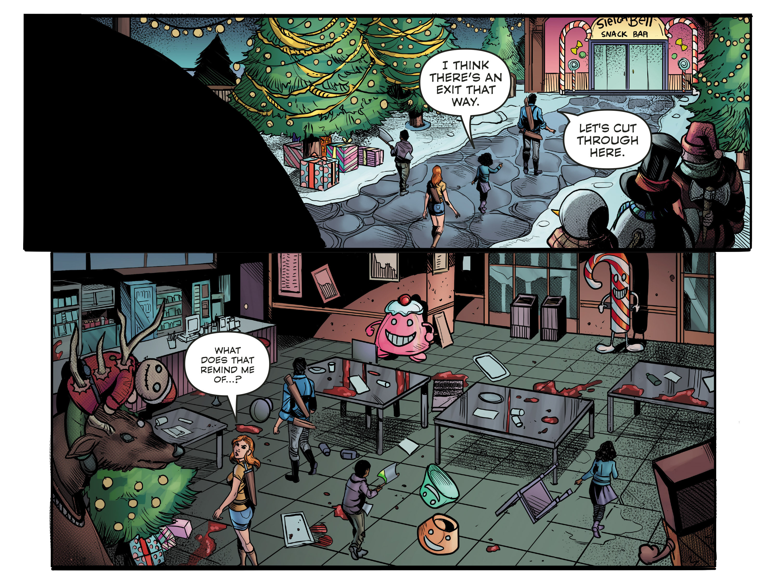 Read online Evil Dead 2: A Merry Deadite X-Mas comic -  Issue #2 - 6