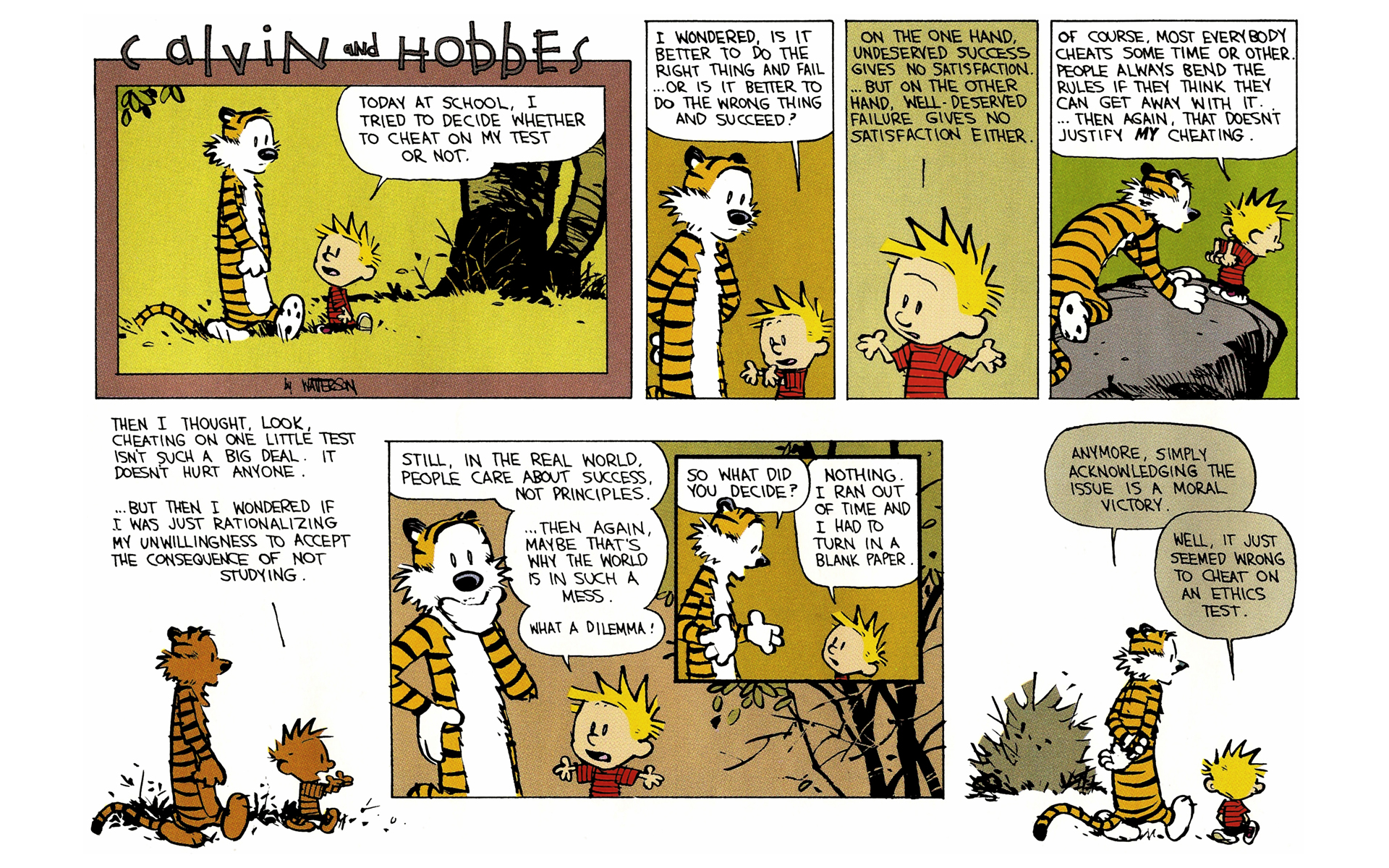 Read online Calvin and Hobbes comic -  Issue #10 - 10