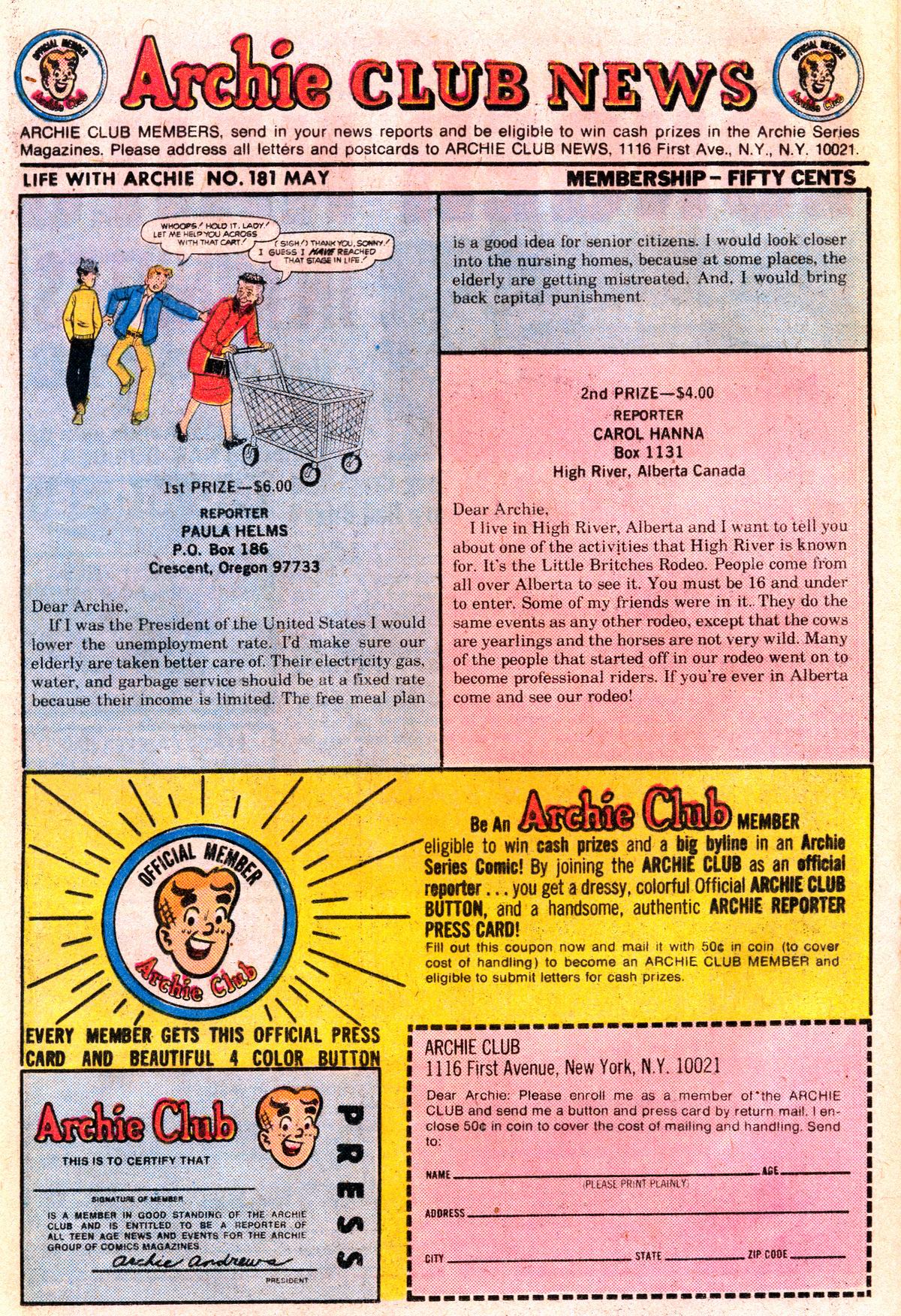 Read online Life With Archie (1958) comic -  Issue #181 - 15