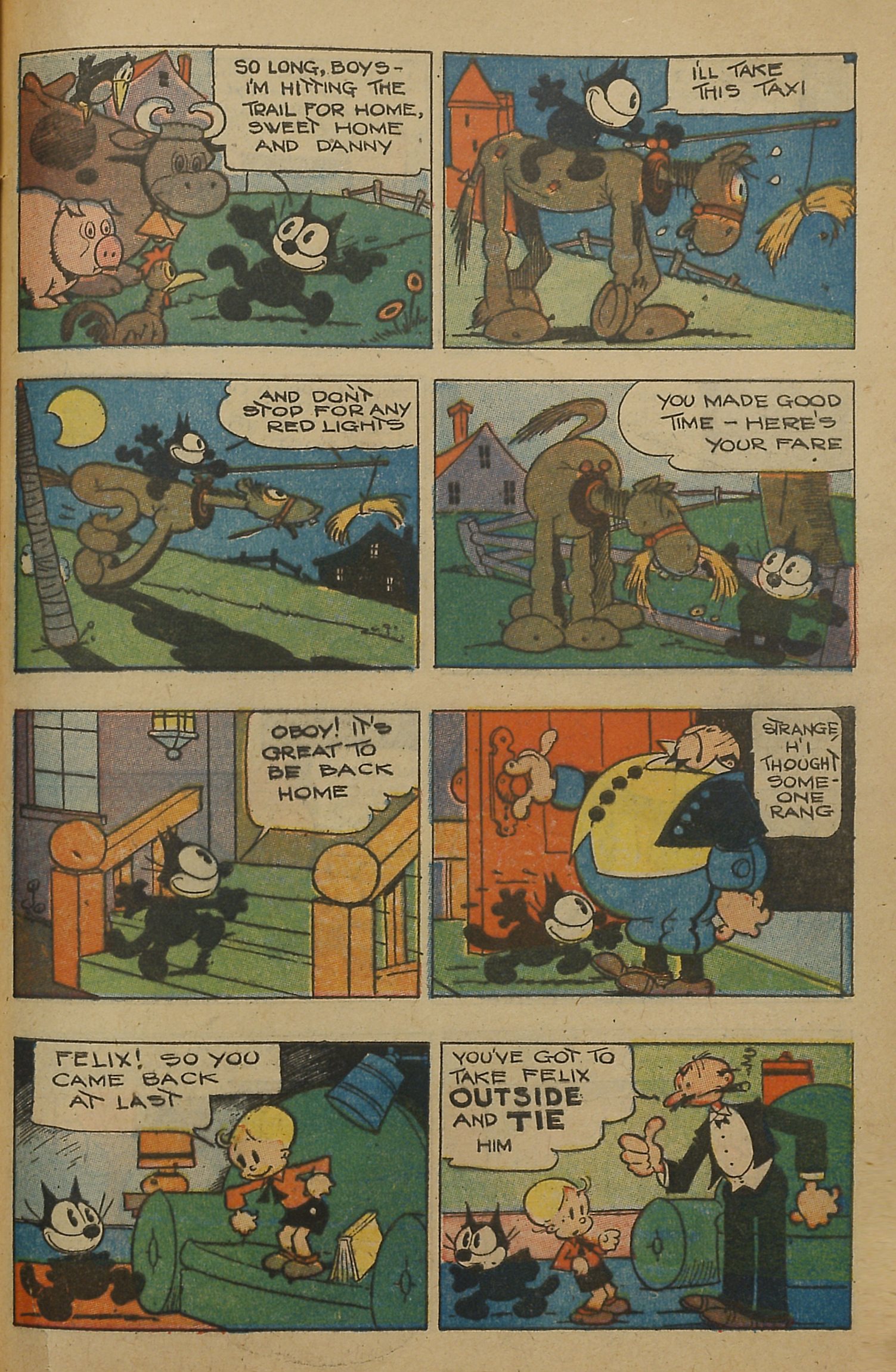 Read online Felix the Cat (1951) comic -  Issue #37 - 46