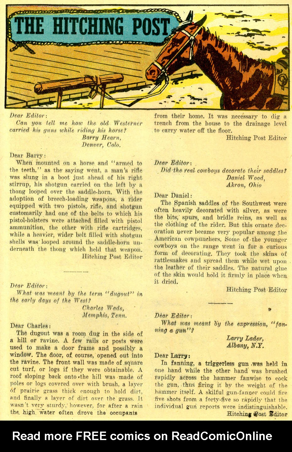 Read online All-Star Western (1951) comic -  Issue #103 - 23