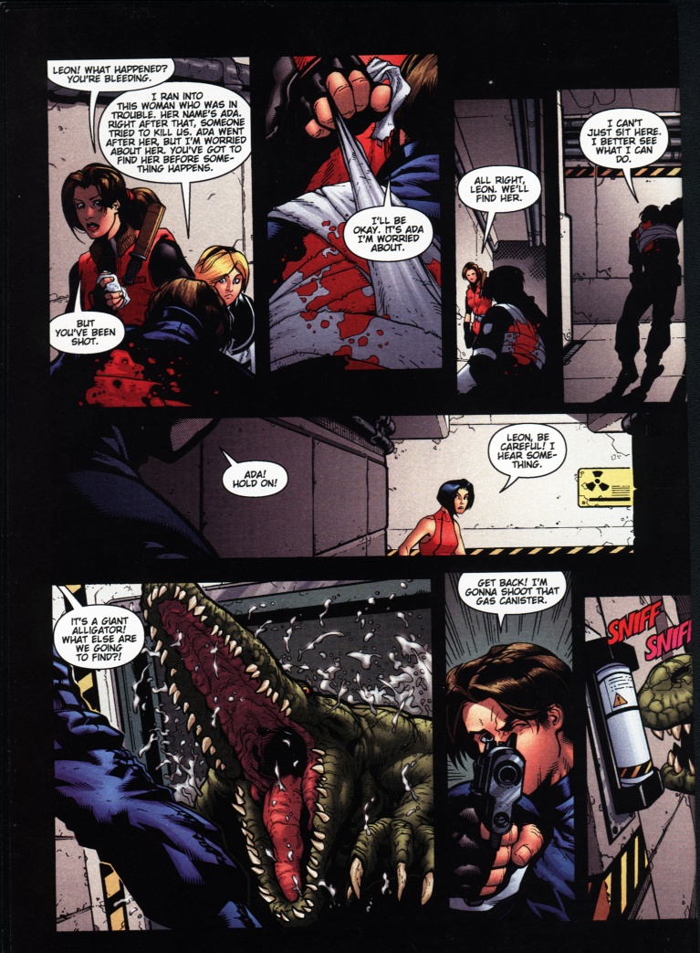 Read online Resident Evil (1998) comic -  Issue #2 - 16