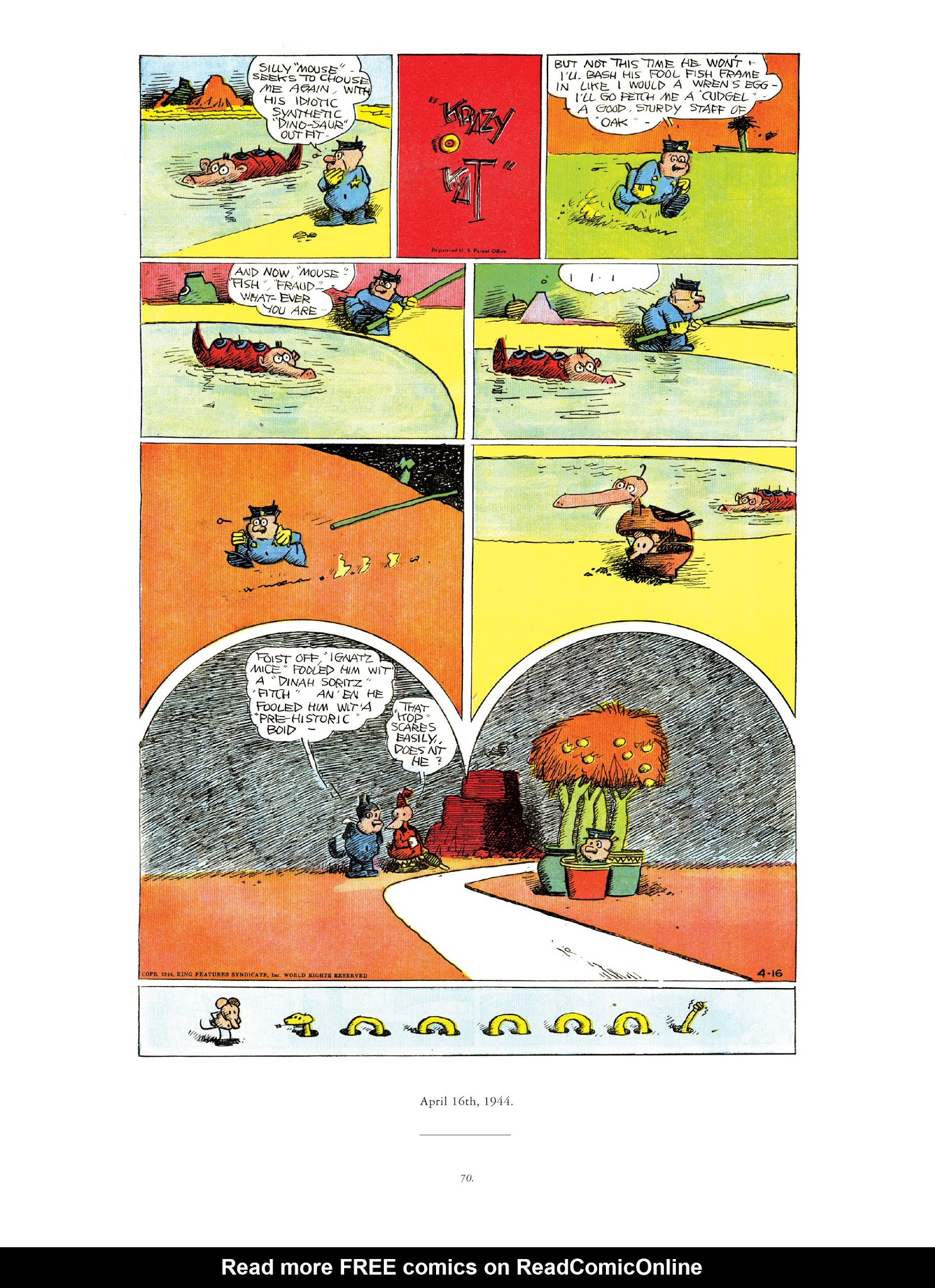 Read online Krazy & Ignatz comic -  Issue # TPB 13 - 96