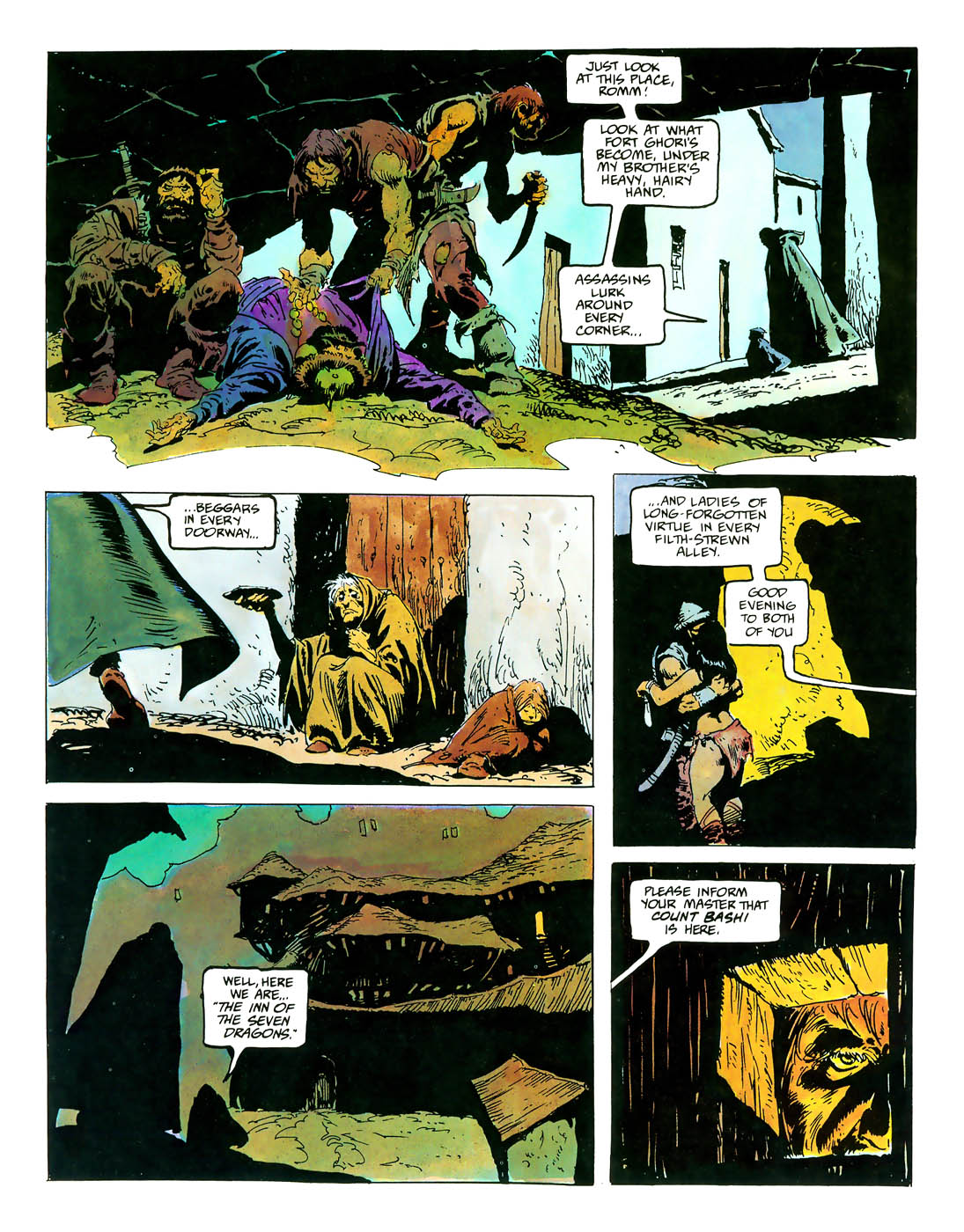 Read online Marvel Graphic Novel comic -  Issue #69 - Conan - The Rogue - 7