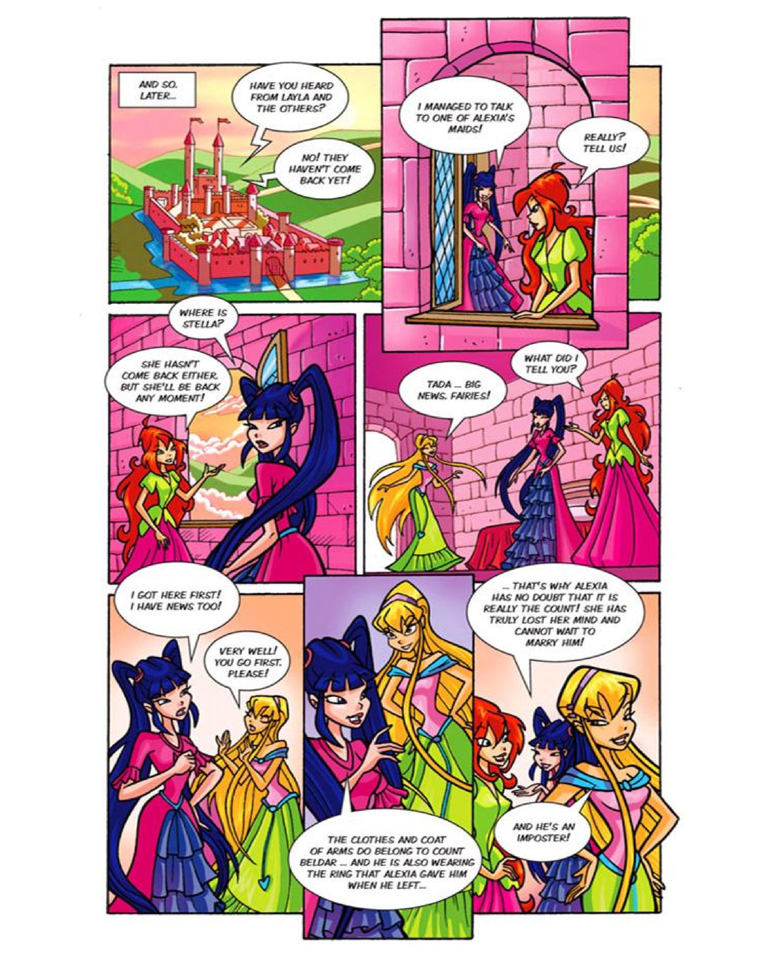Read online Winx Club Comic comic -  Issue #34 - 35