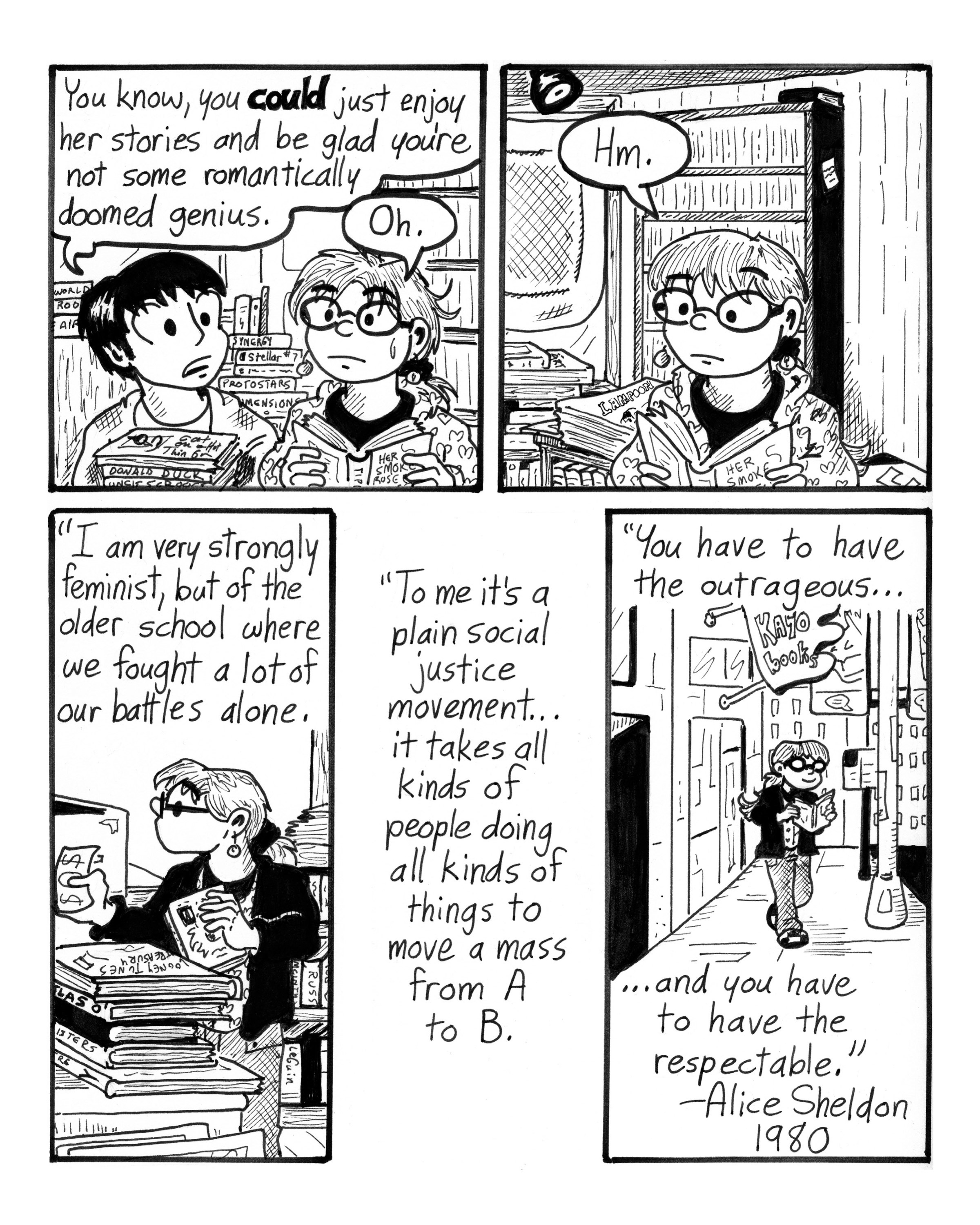 Read online The Big Feminist BUT: Comics About Women comic -  Issue # TPB (Part 1) - 74